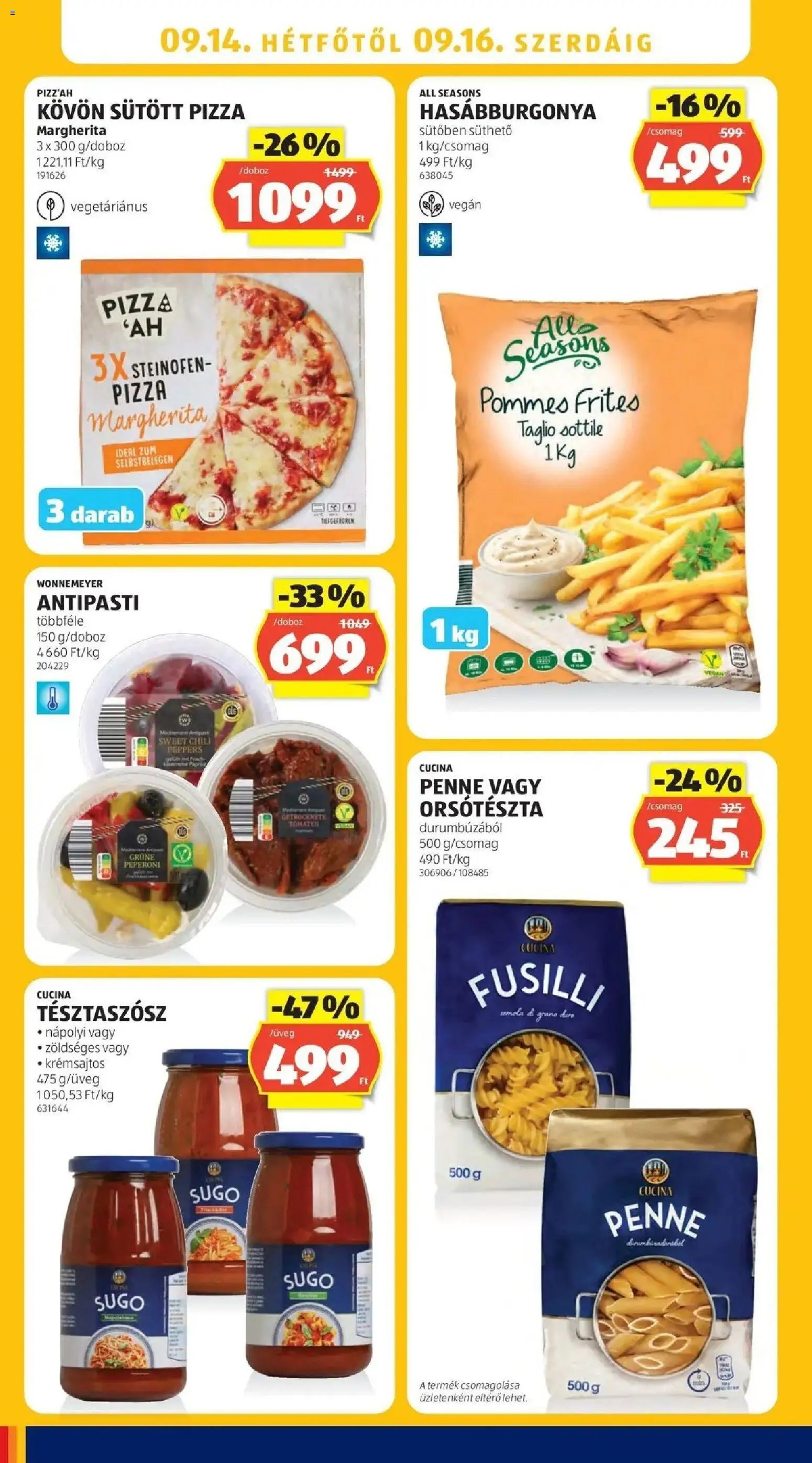 Aldi újság 2026.09.05. Aldi aktuális akciós újság