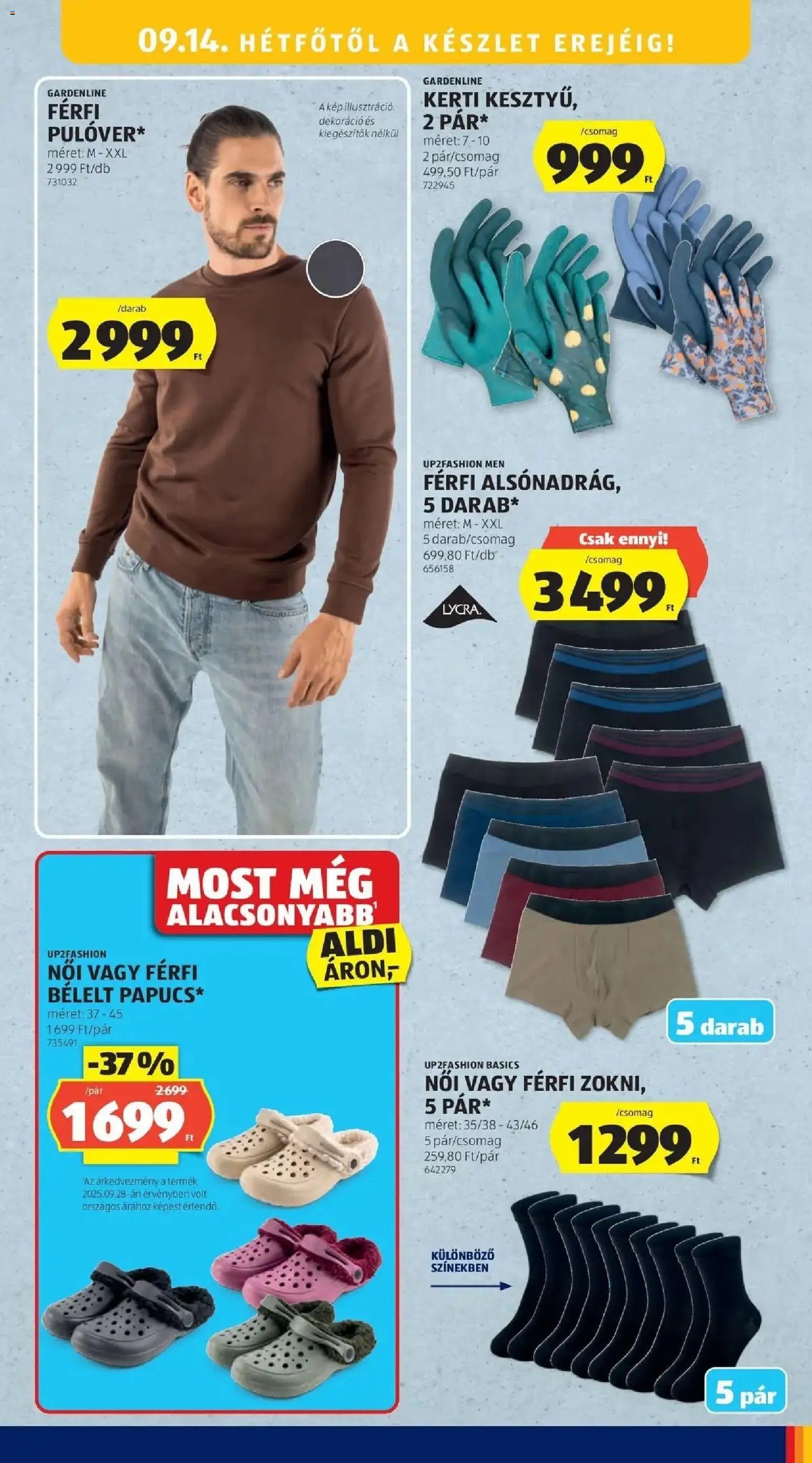 Aldi újság 2026.09.05. Aldi aktuális akciós újság