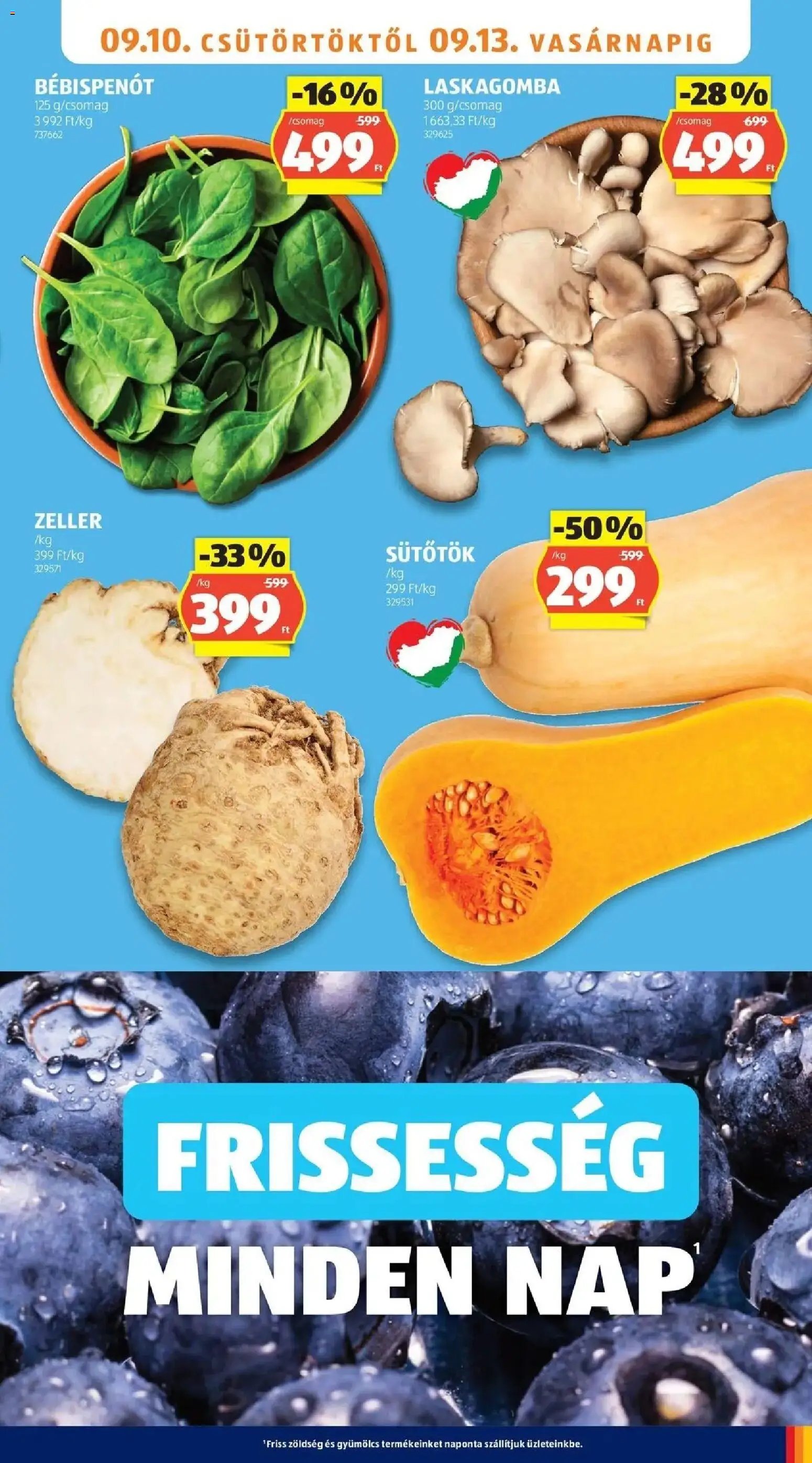 Aldi újság 2026.09.05. Aldi aktuális akciós újság