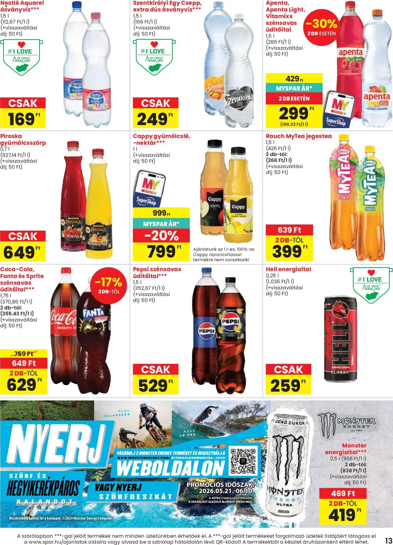 Spar újság 2026.05.21. Spar akciós újság (2026-05-21 - 2026-05-27)