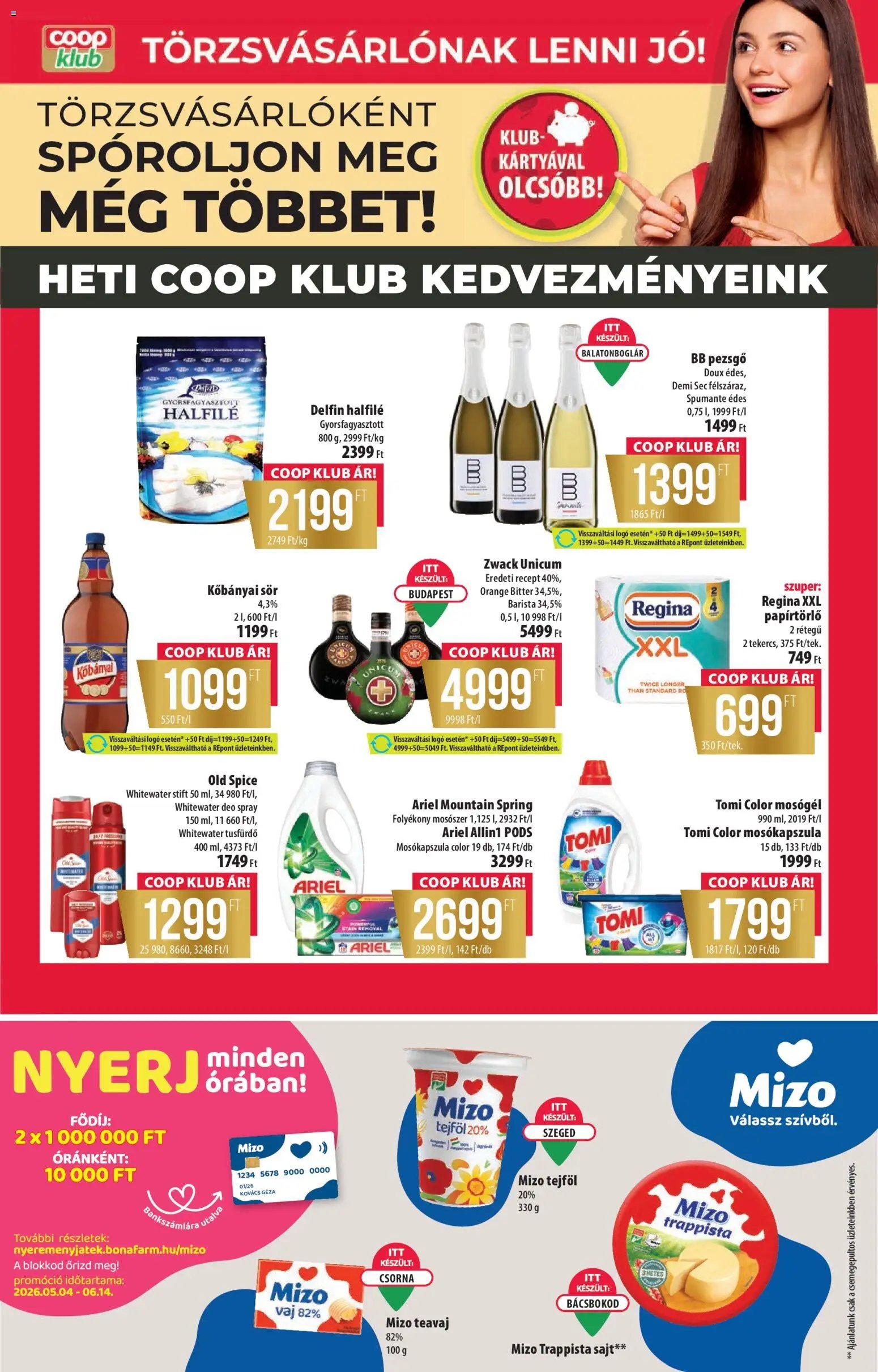 COOP újság 2026.06.04. COOP - Szuper Plusz / Tisza (2026-06-04 - 2026-06-10)