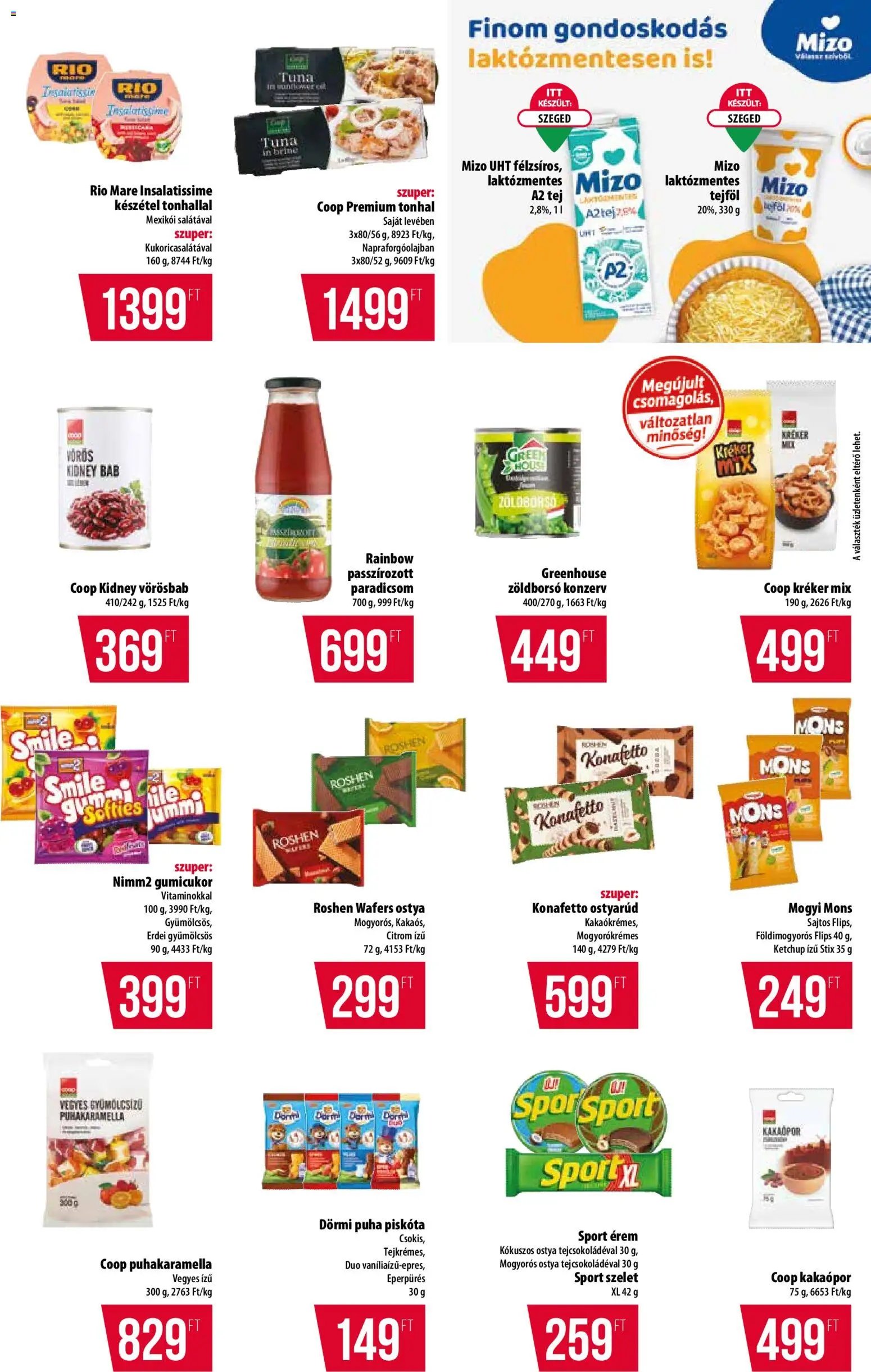 COOP újság 2026.08.06. COOP - Újság Észak Kelet Pro-Coop Zrt