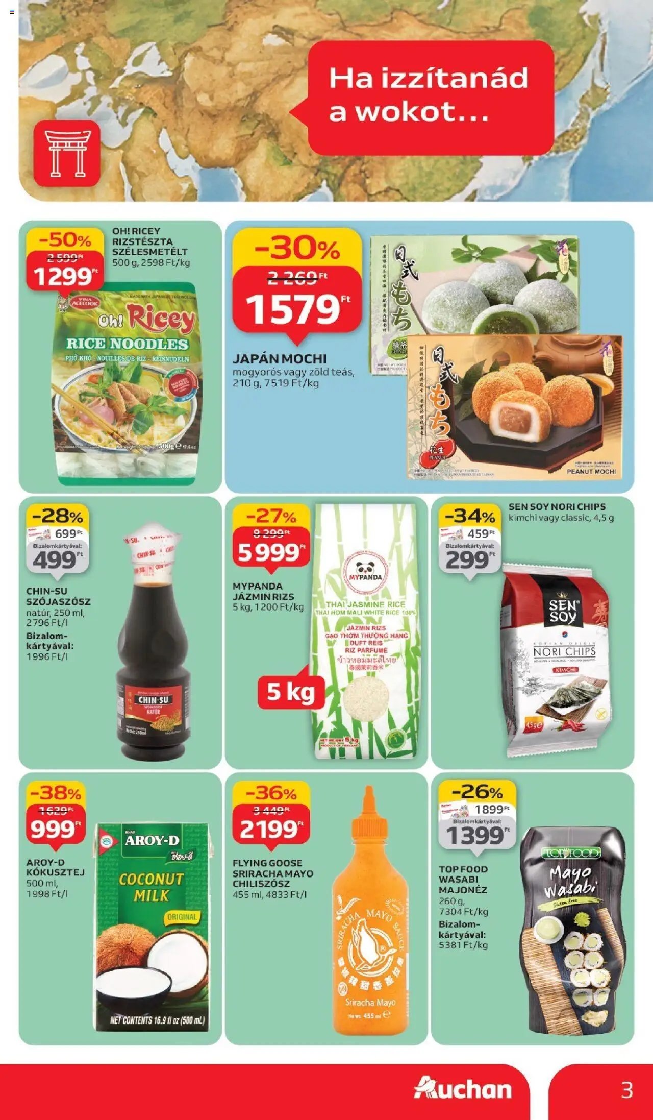 Auchan újság 2025.09.11. Hipermarket nemzetközi konyha ajánlataink (2025-09-11 - 2025-09-24)