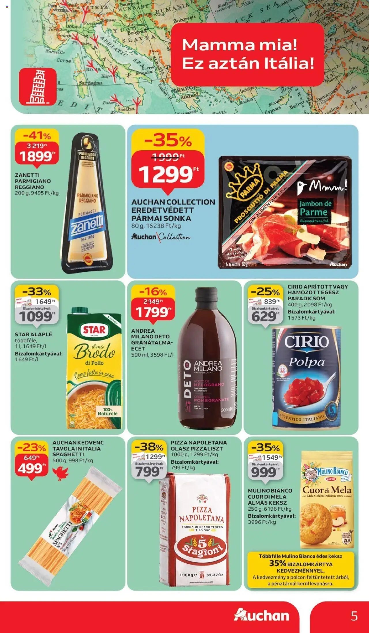 Auchan újság 2025.09.11. Hipermarket nemzetközi konyha ajánlataink (2025-09-11 - 2025-09-24)