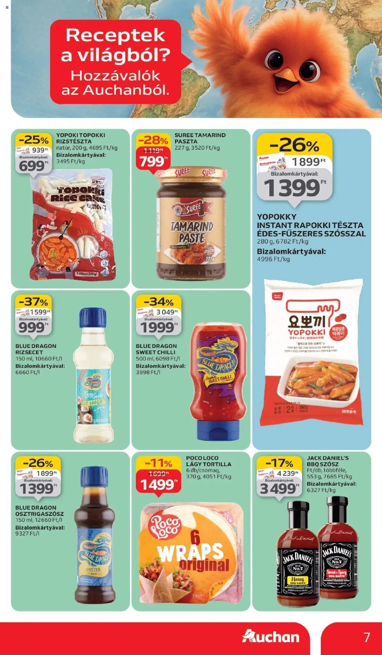 Auchan újság 2025.09.11. Hipermarket nemzetközi konyha ajánlataink (2025-09-11 - 2025-09-24)