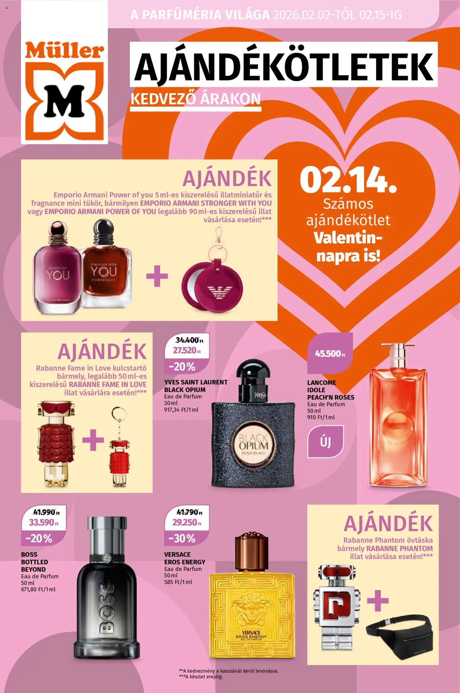 Müller újság 2026.02.02. A parfüméria világa (2026-02-02 - 2026-02-15)