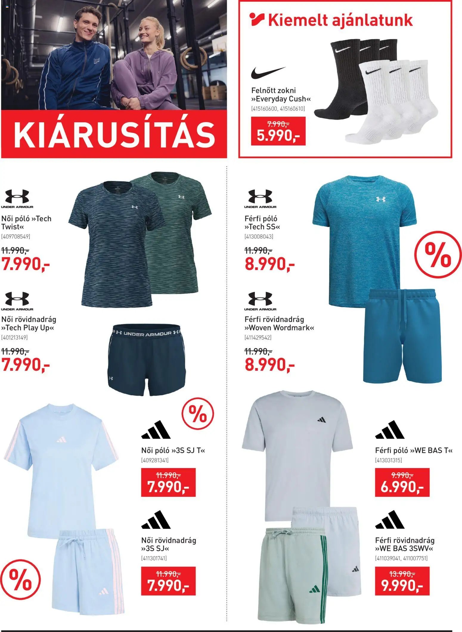 Intersport újság 2026.08.04. Intersport akciós újság