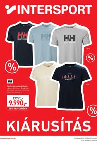 Intersport újság 2026.08.04. Intersport akciós újság