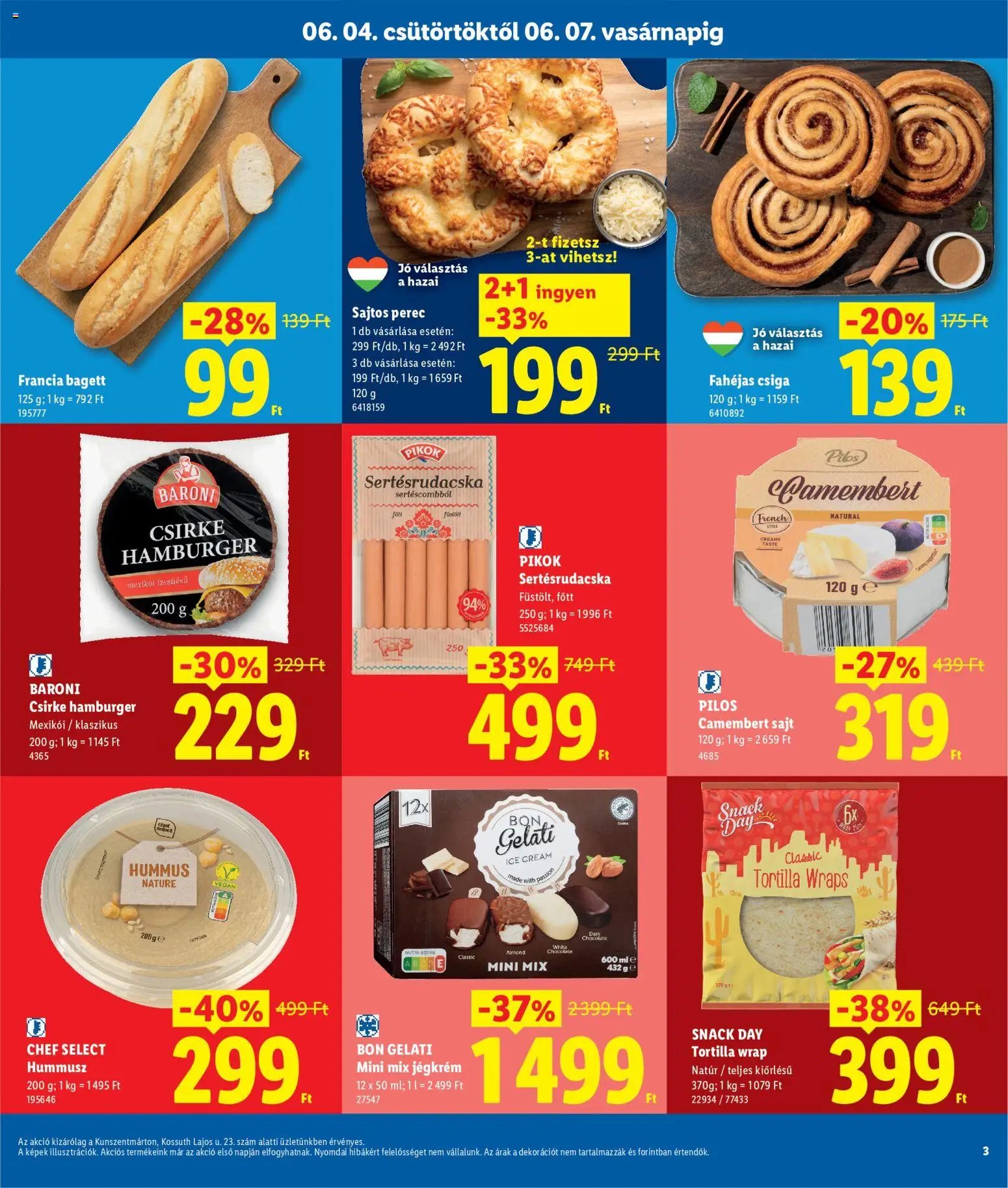 Lidl újság 2026.06.04. Lidl Kunszentmárton