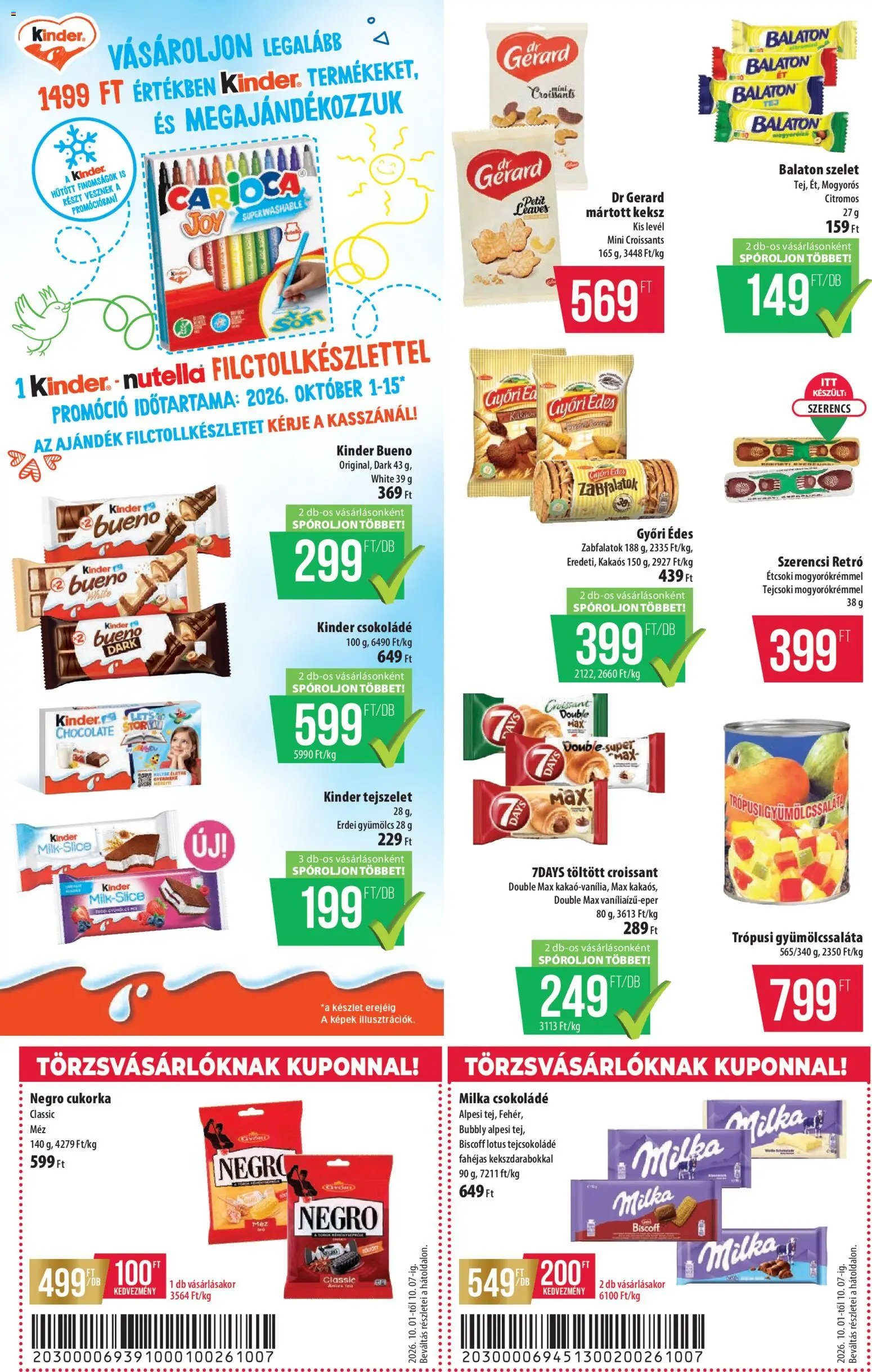 COOP újság 2026.10.01. COOP - Észak Kelet Pro-Coop Zrt - Szuper Plusz