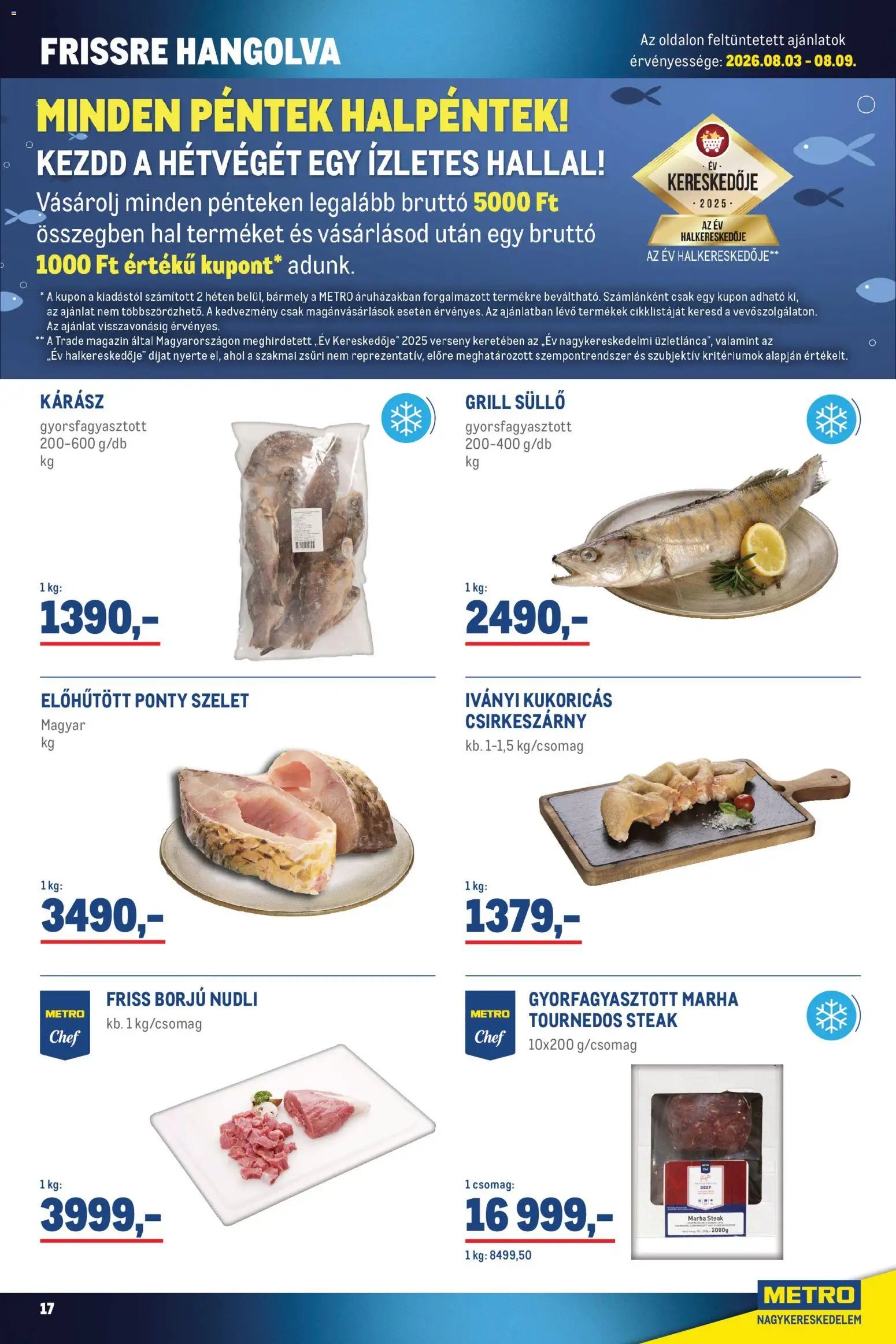 Metro újság 2026.08.01. Metro akciós újság