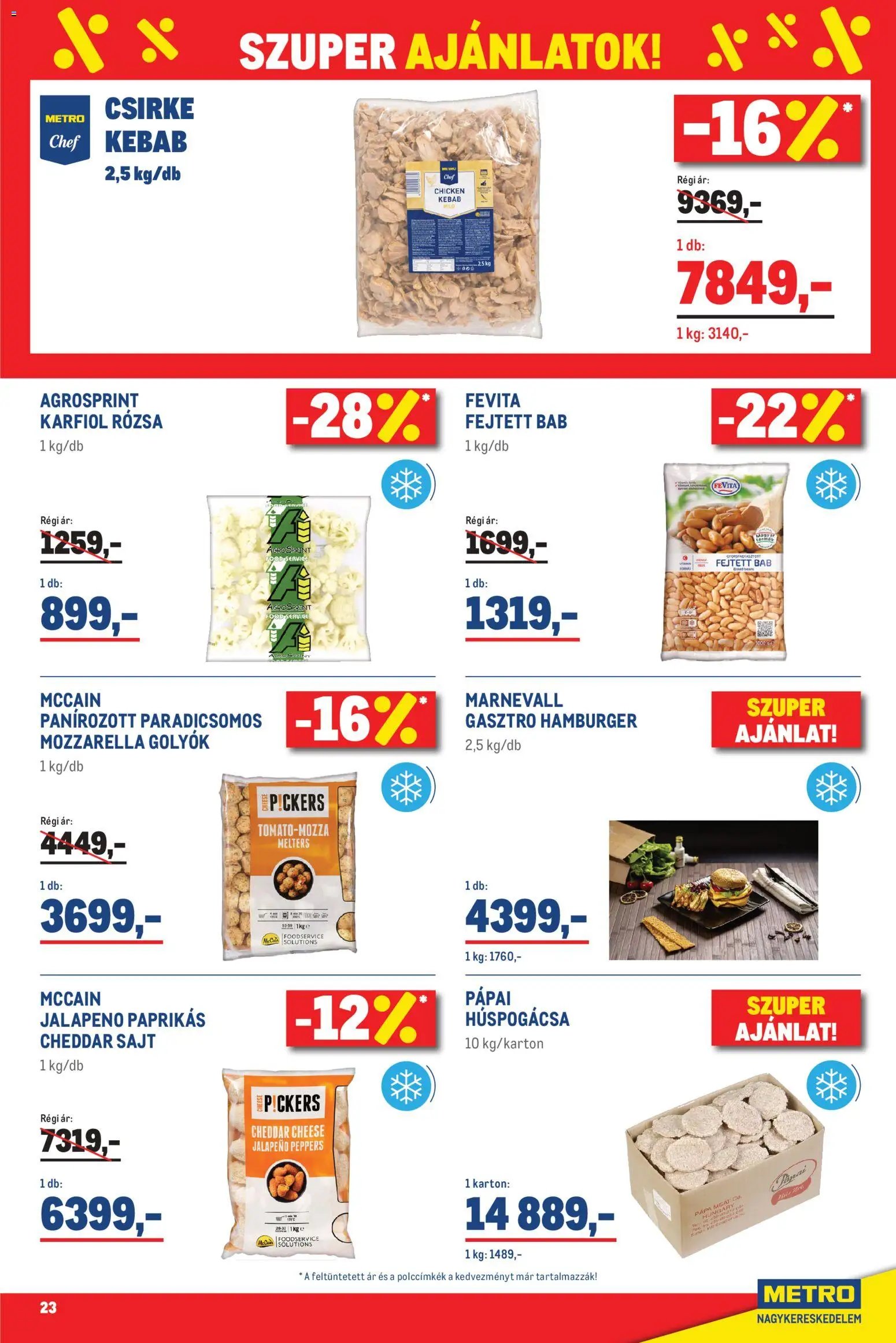 Metro újság 2026.08.01. Metro akciós újság