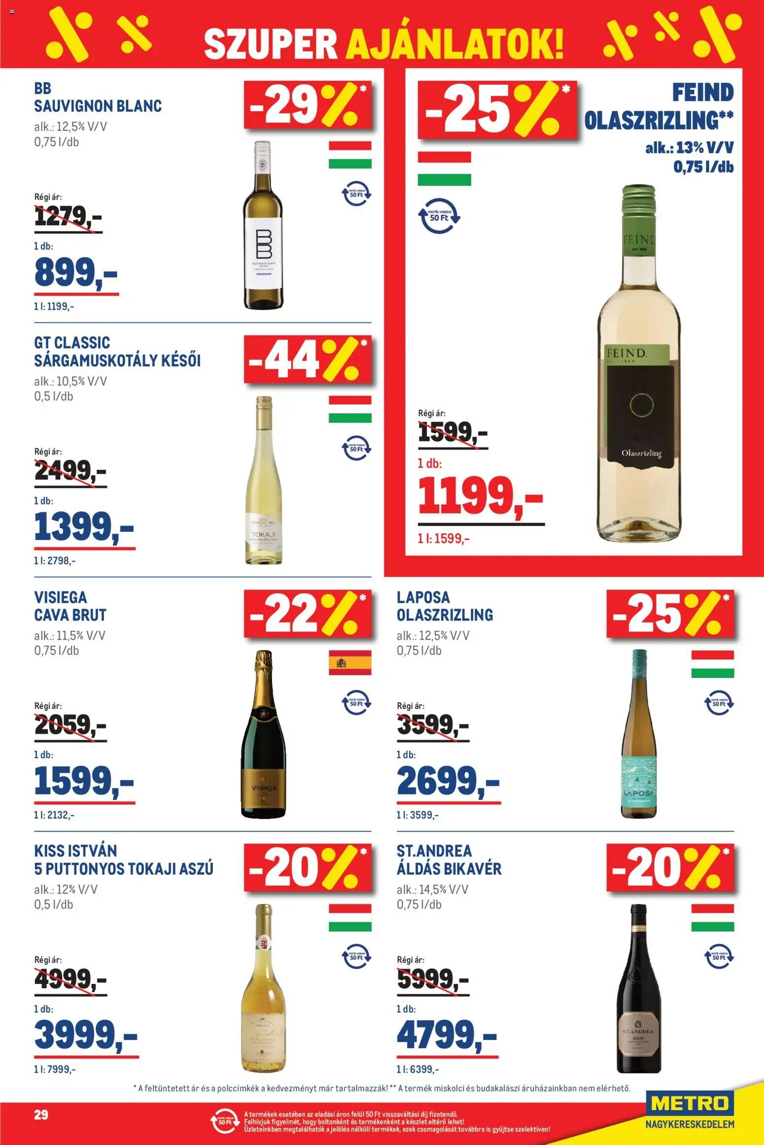 Metro újság 2026.08.01. Metro akciós újság