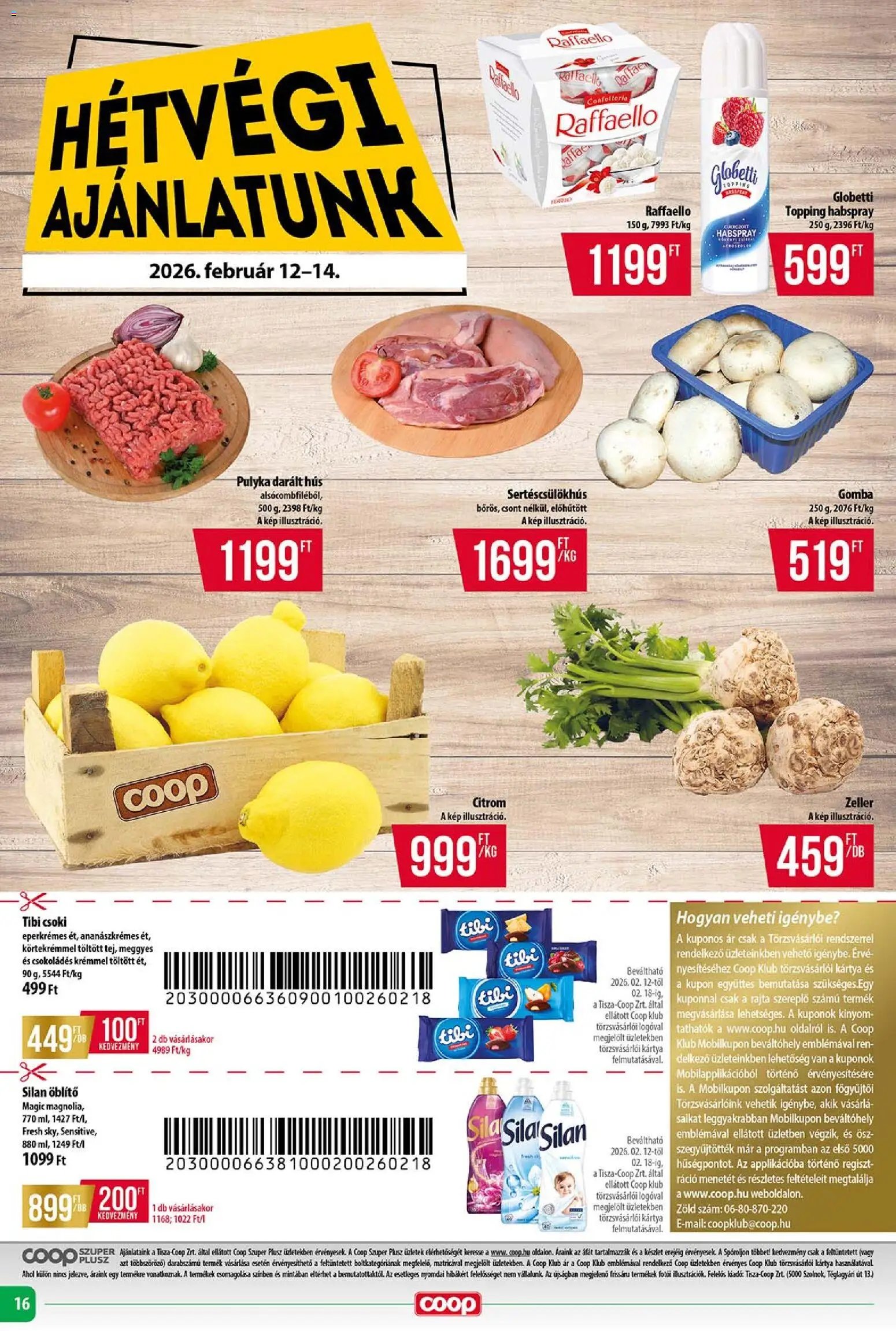 COOP újság 2026.02.12. Tisza - Szuper Plusz (2026-02-12 - 2026-02-18)
