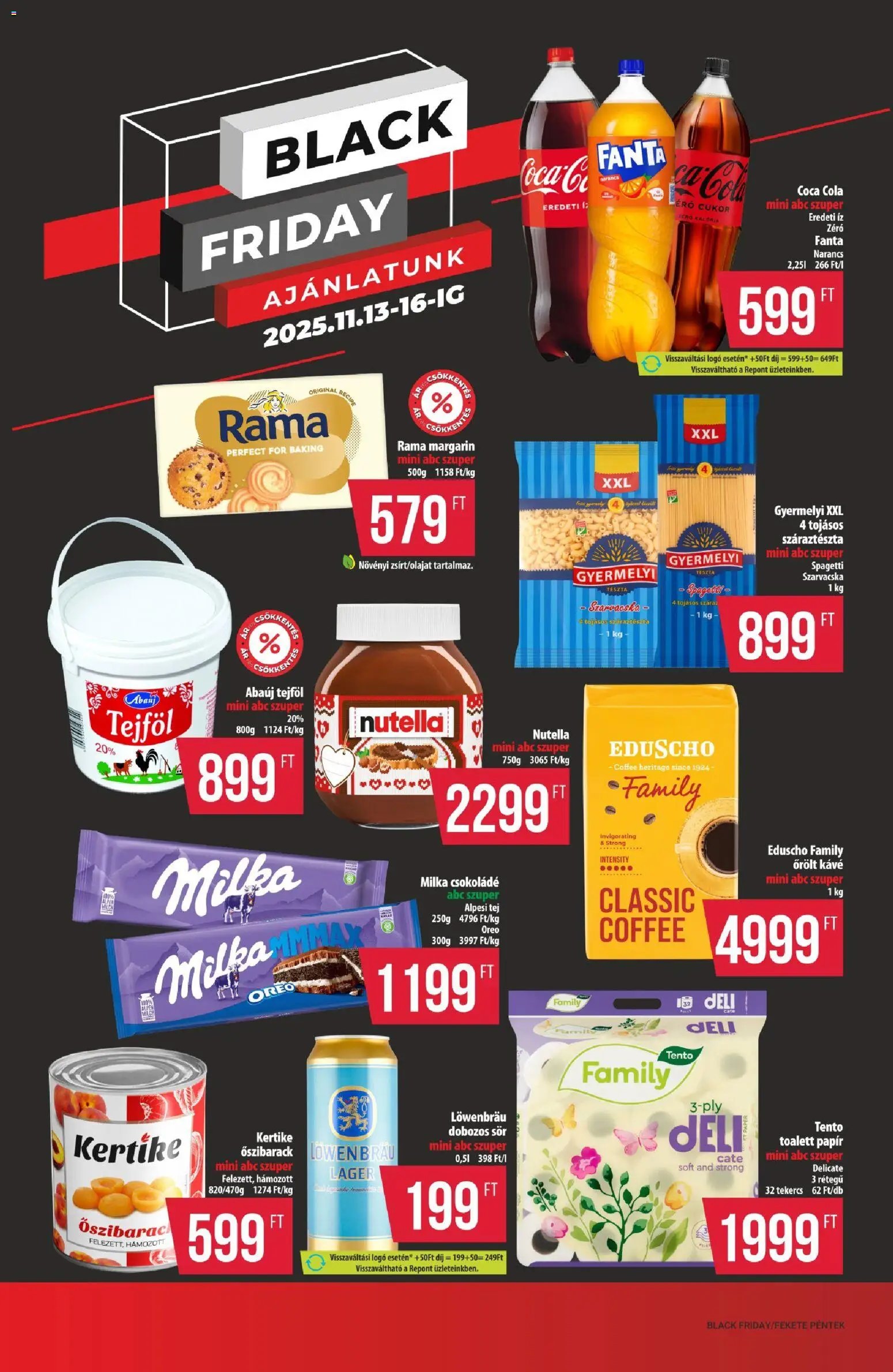 COOP újság 2025.11.13. Black Friday (2025-11-13 - 2025-11-19)