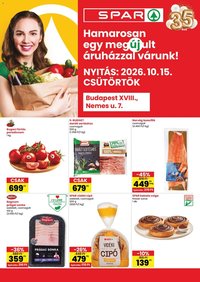 Spar akciós újság Budapest 2026.10.15. - lapozható formában szórólap ✳️