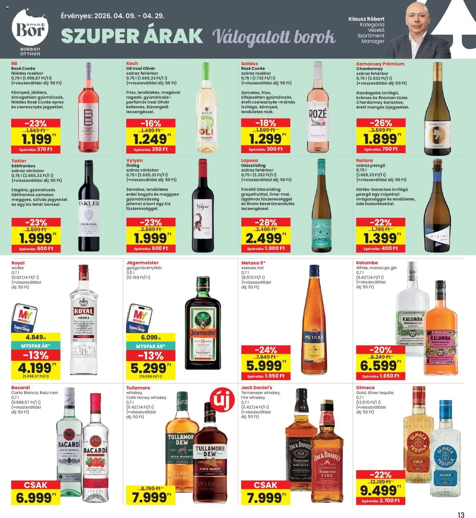 Interspar újság 2026.04.09. Interspar akciós újság (2026-04-09 - 2026-04-15)