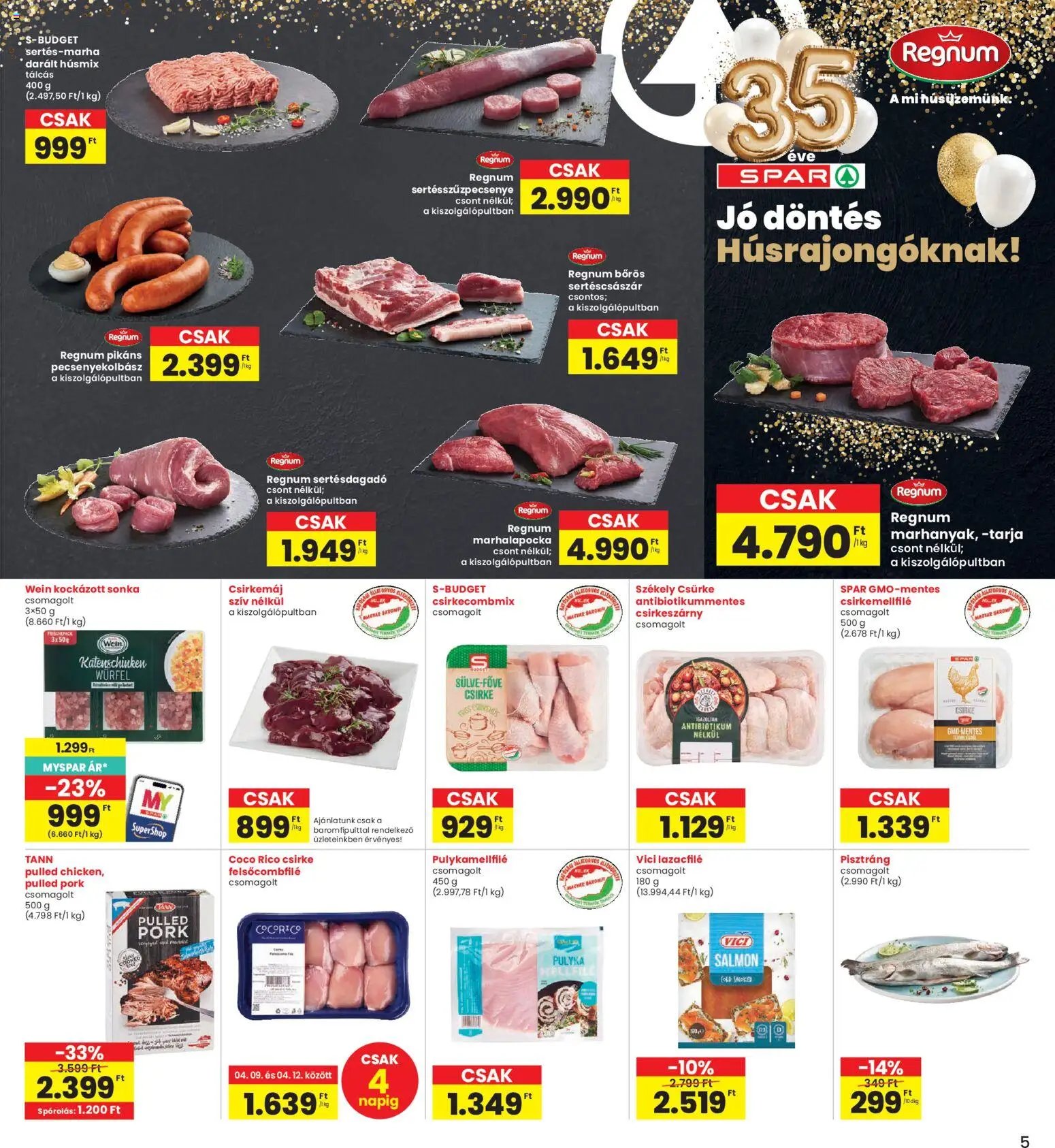 Interspar újság 2026.04.09. Interspar akciós újság (2026-04-09 - 2026-04-15)