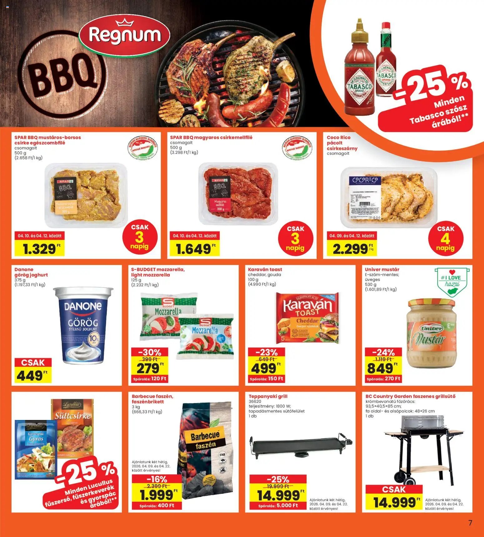 Interspar újság 2026.04.09. Interspar akciós újság (2026-04-09 - 2026-04-15)