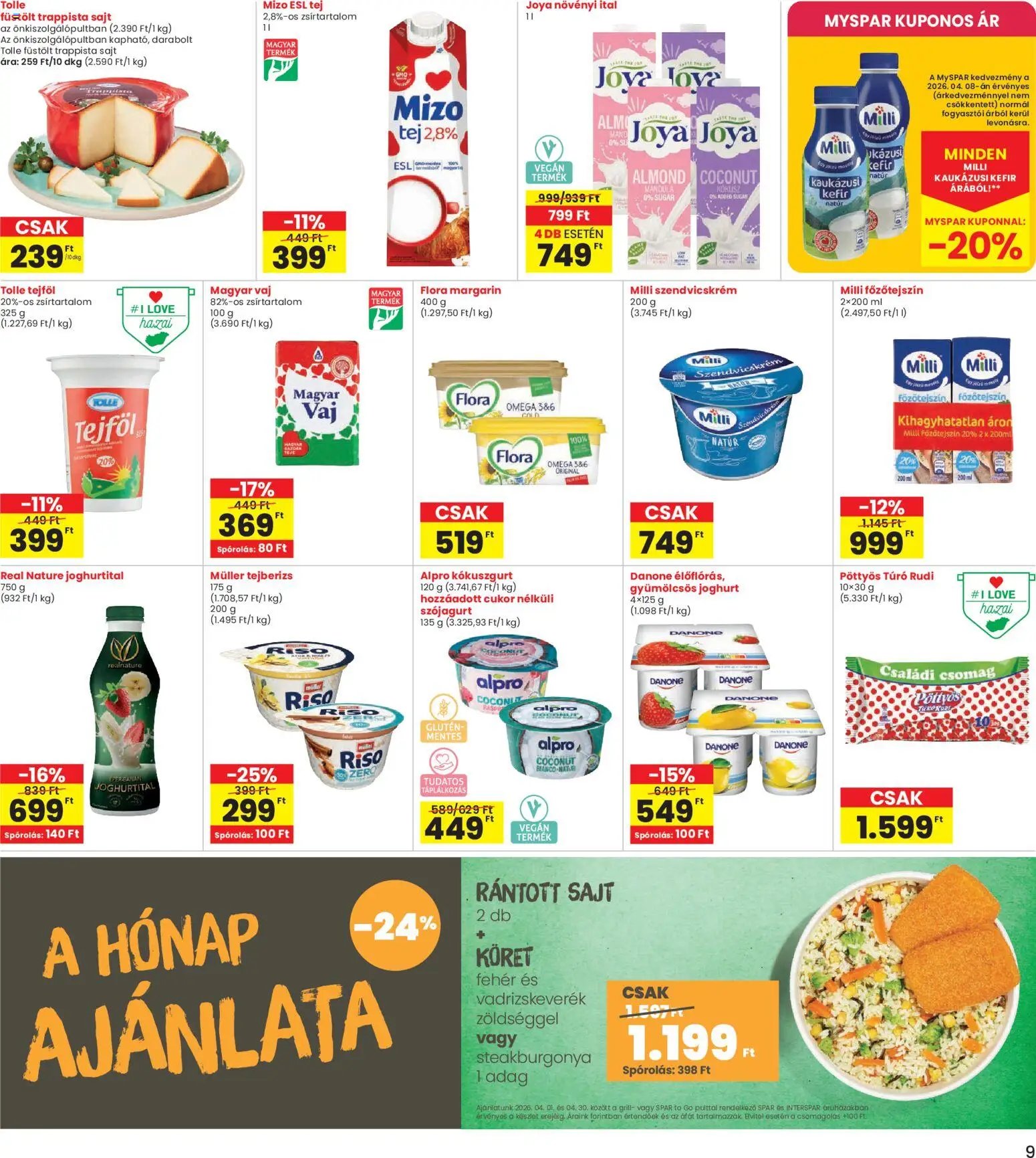 Interspar újság 2026.04.09. Interspar akciós újság (2026-04-09 - 2026-04-15)