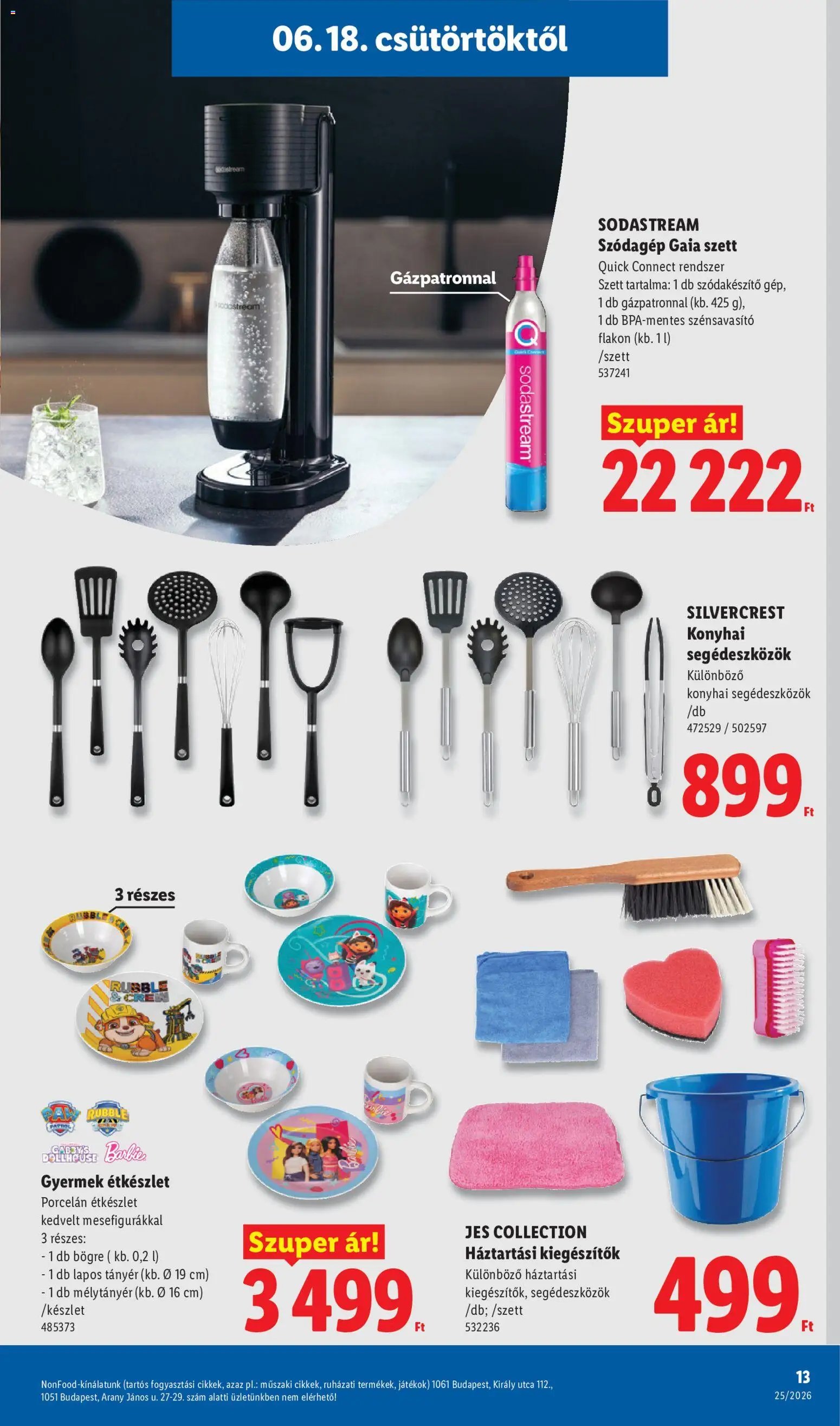 Lidl újság 2026.06.18. Lidl Nonfood kínálatunk