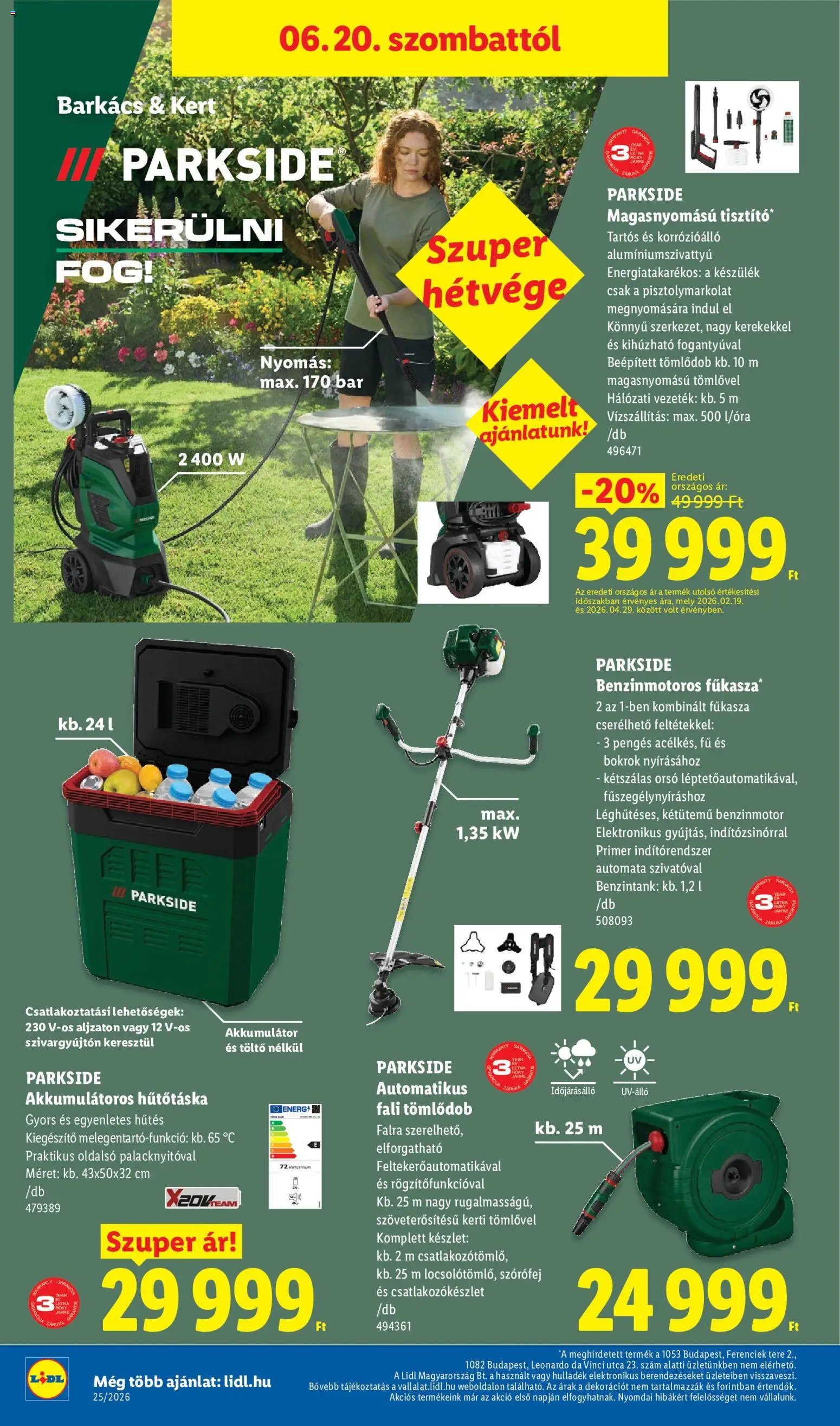 Lidl újság 2026.06.18. Lidl Nonfood kínálatunk