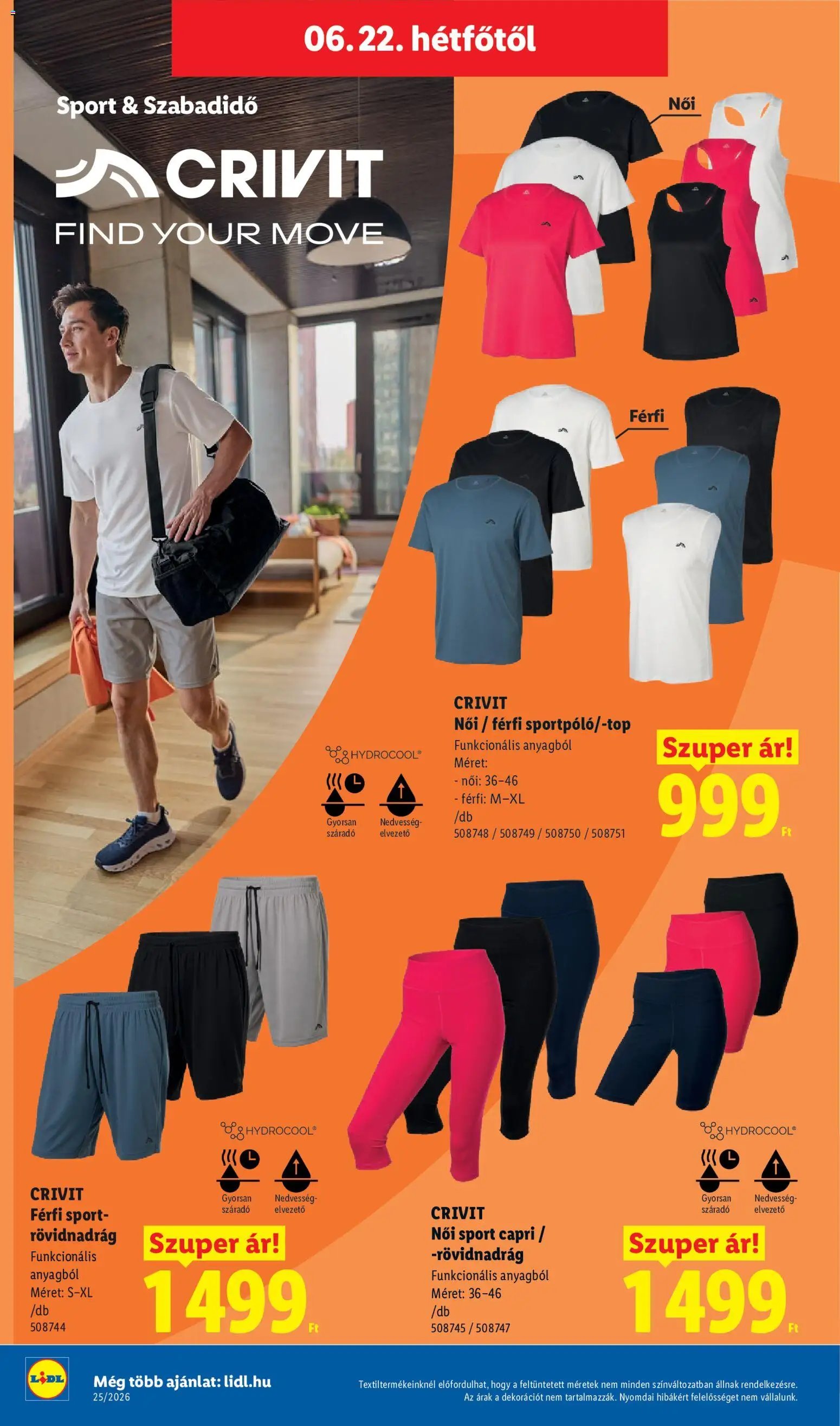 Lidl újság 2026.06.18. Lidl Nonfood kínálatunk