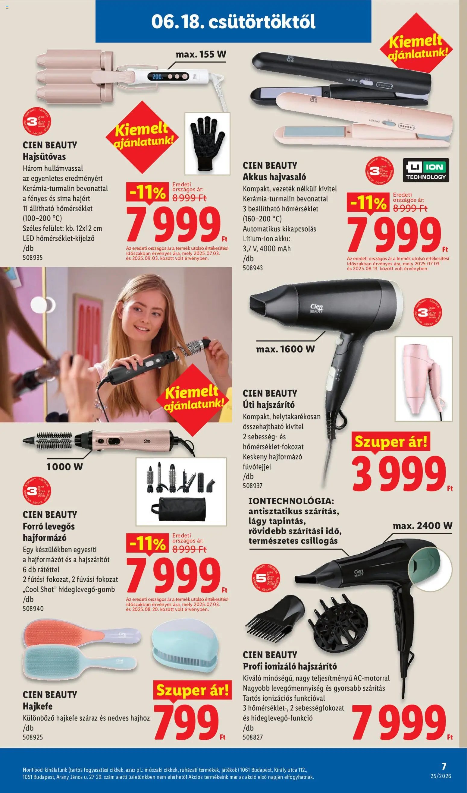 Lidl újság 2026.06.18. Lidl Nonfood kínálatunk