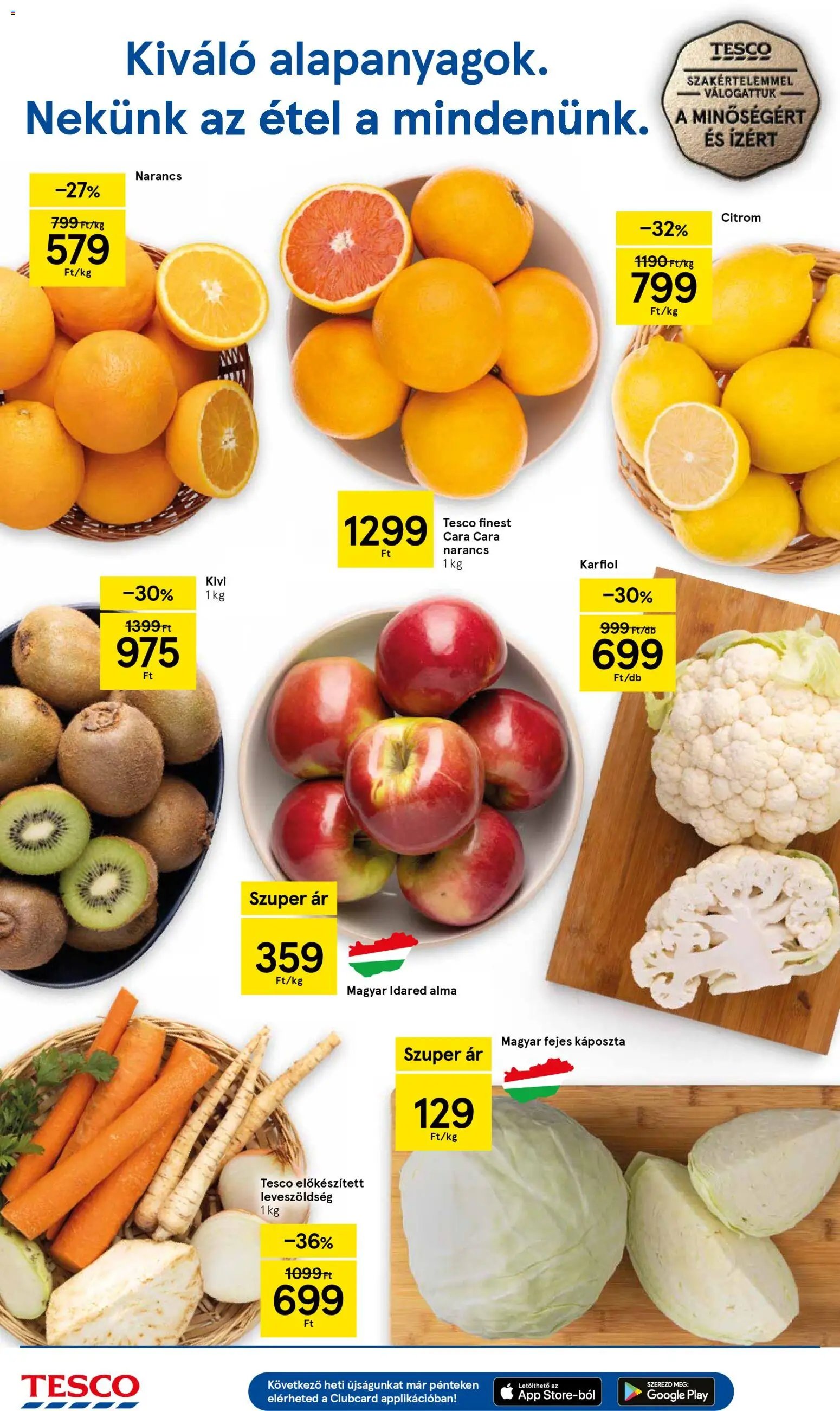 Tesco újság 2025.12.18. Szupermarket akciós újság (2025-12-18 - 2025-12-24)