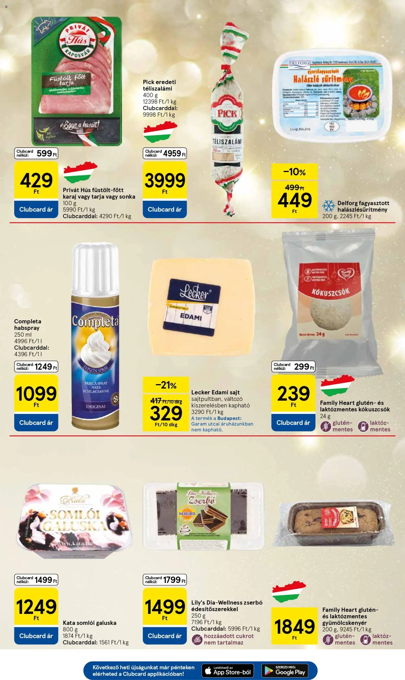 Tesco újság 2025.12.18. Szupermarket akciós újság (2025-12-18 - 2025-12-24)