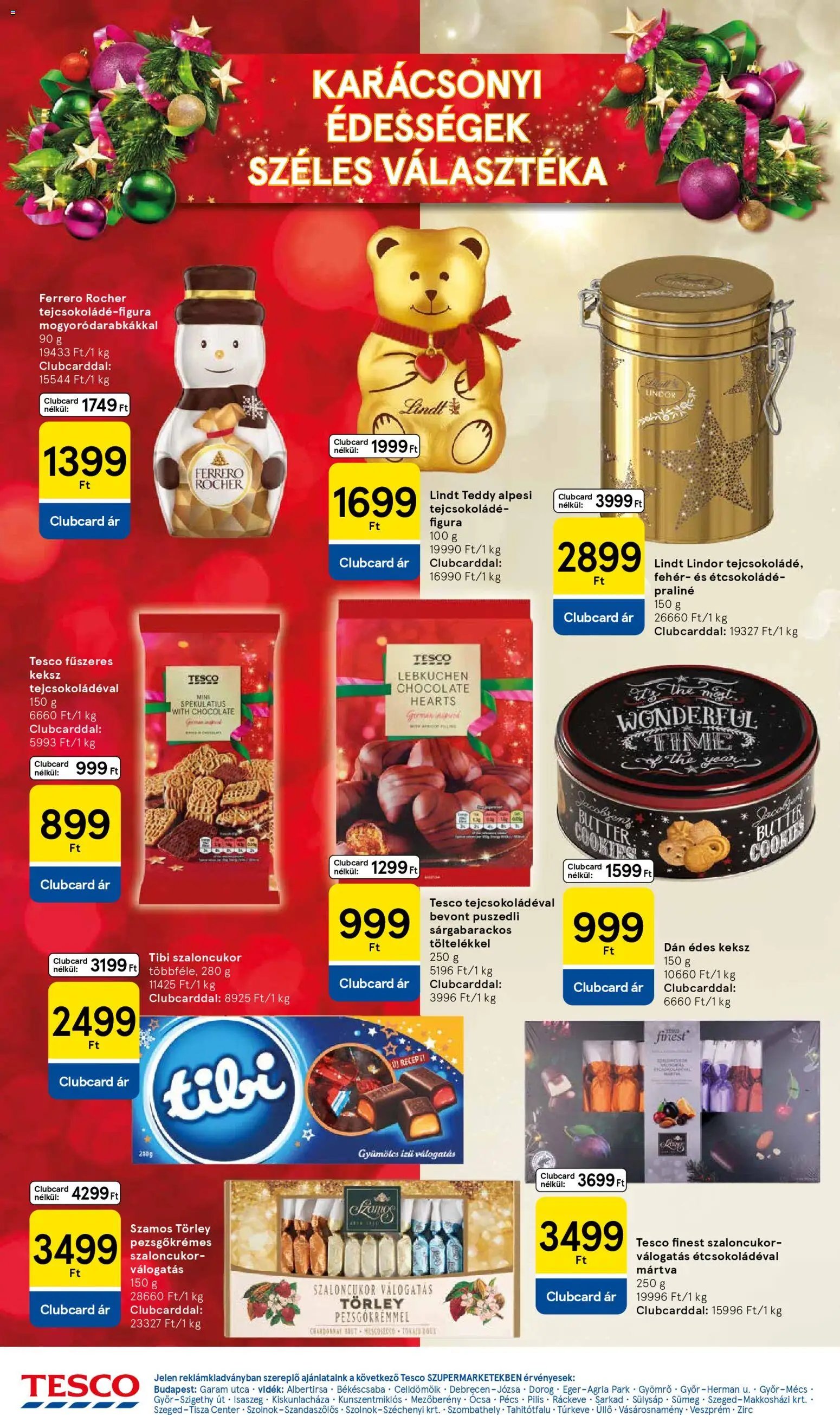 Tesco újság 2025.12.18. Szupermarket akciós újság (2025-12-18 - 2025-12-24)