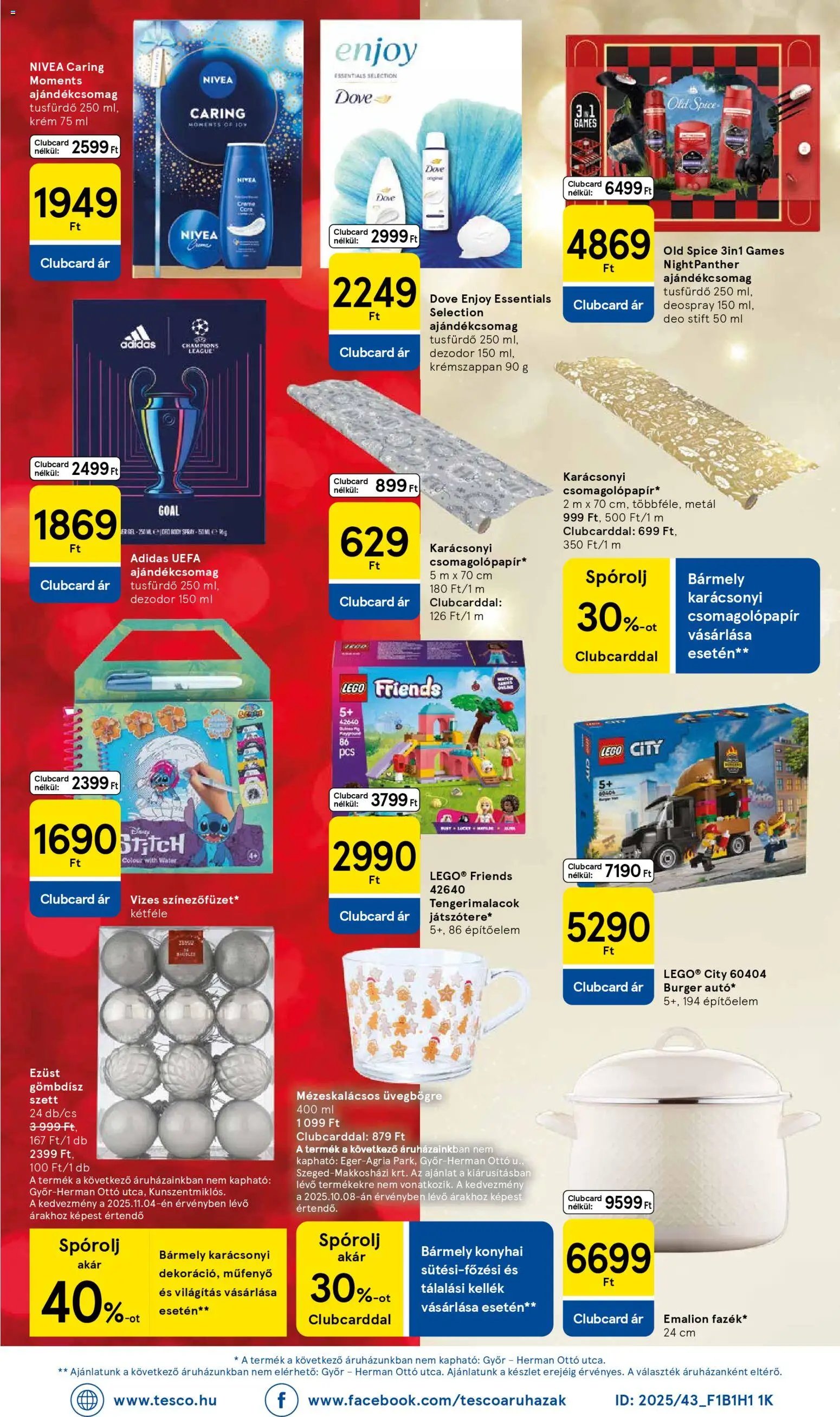 Tesco újság 2025.12.18. Szupermarket akciós újság (2025-12-18 - 2025-12-24)