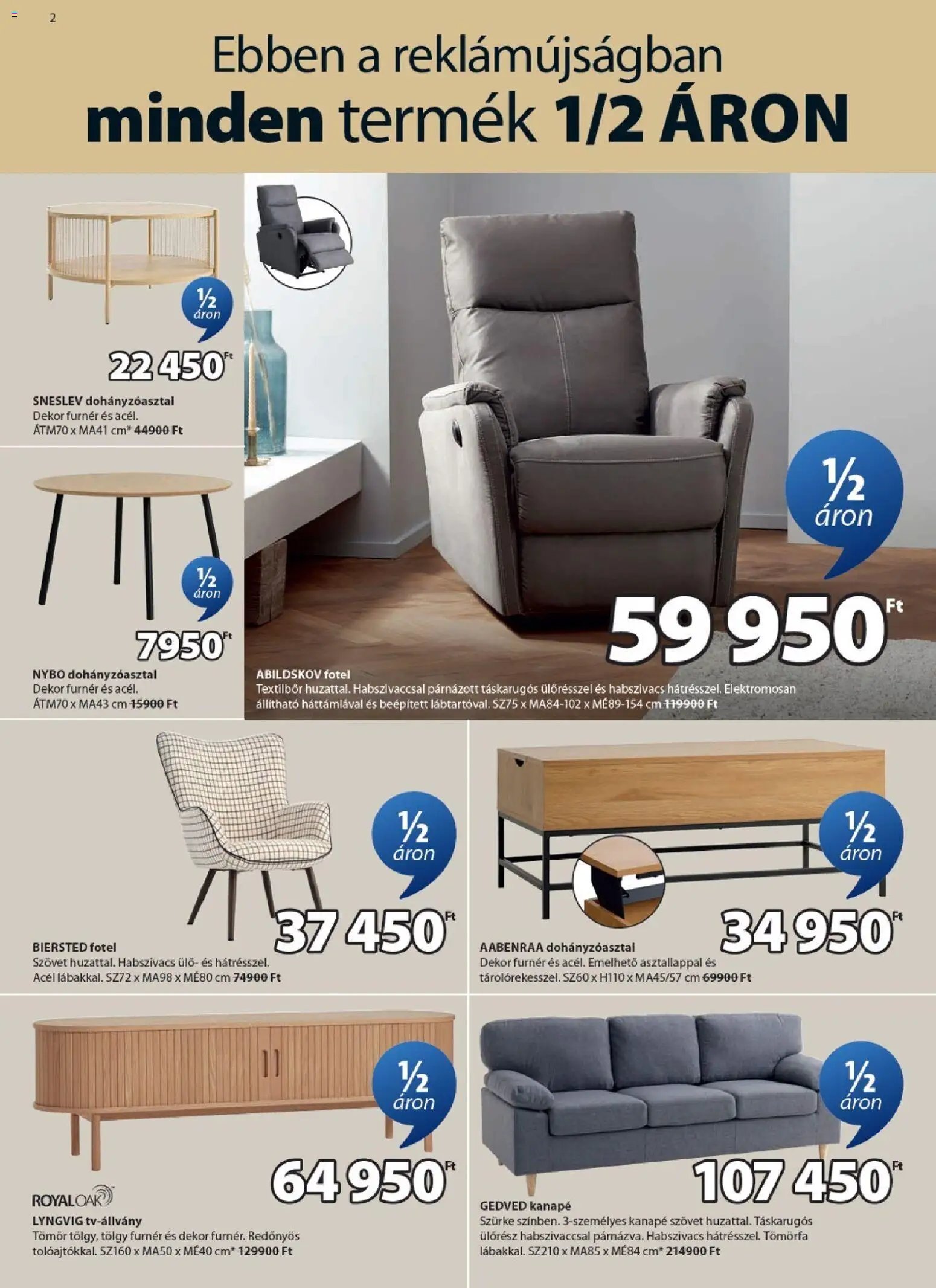 JYSK újság 2026.02.25. Aktuális ajánlatok (2026-02-25 - 2026-03-03)