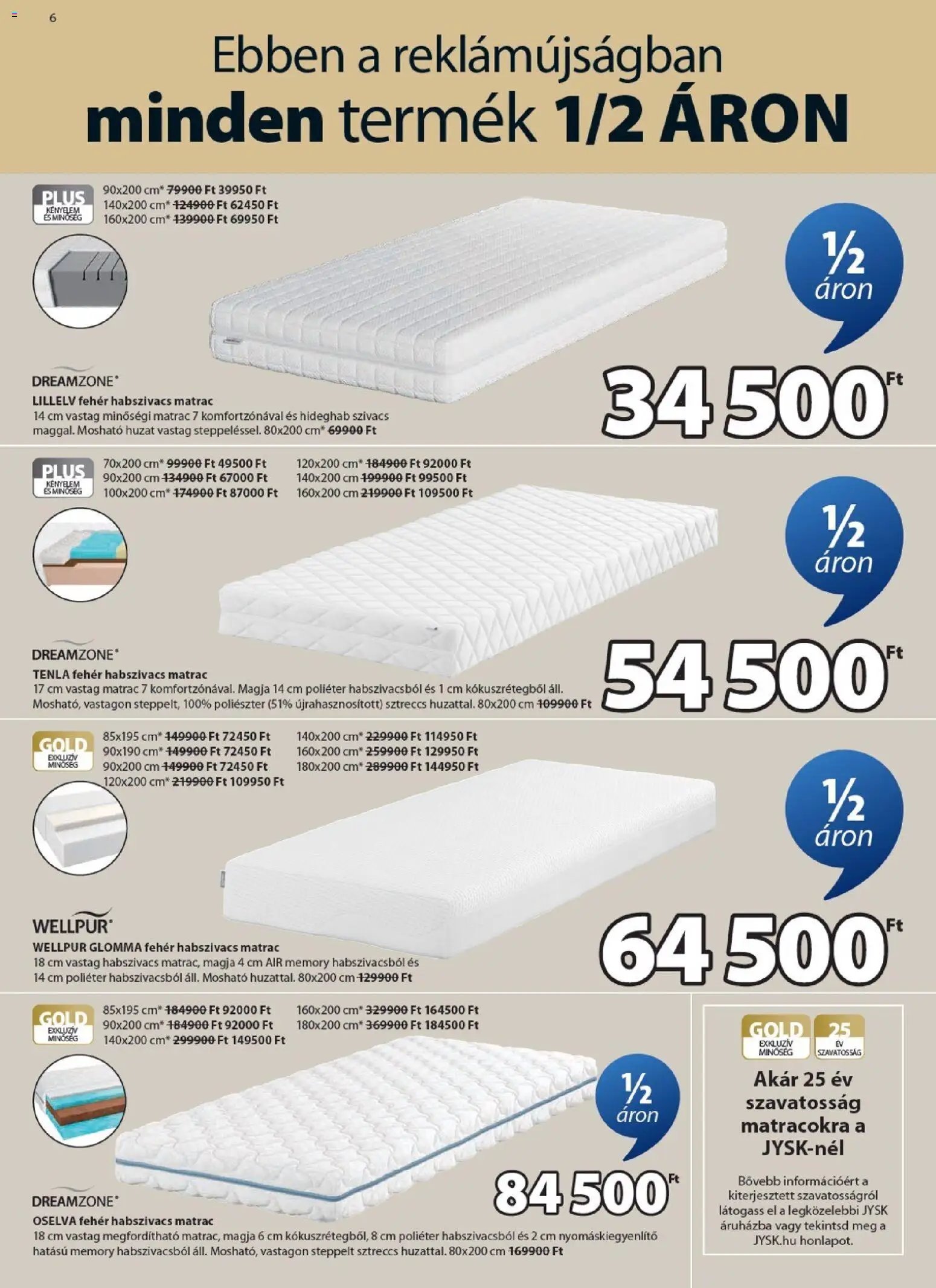 JYSK újság 2026.02.25. Aktuális ajánlatok (2026-02-25 - 2026-03-03)