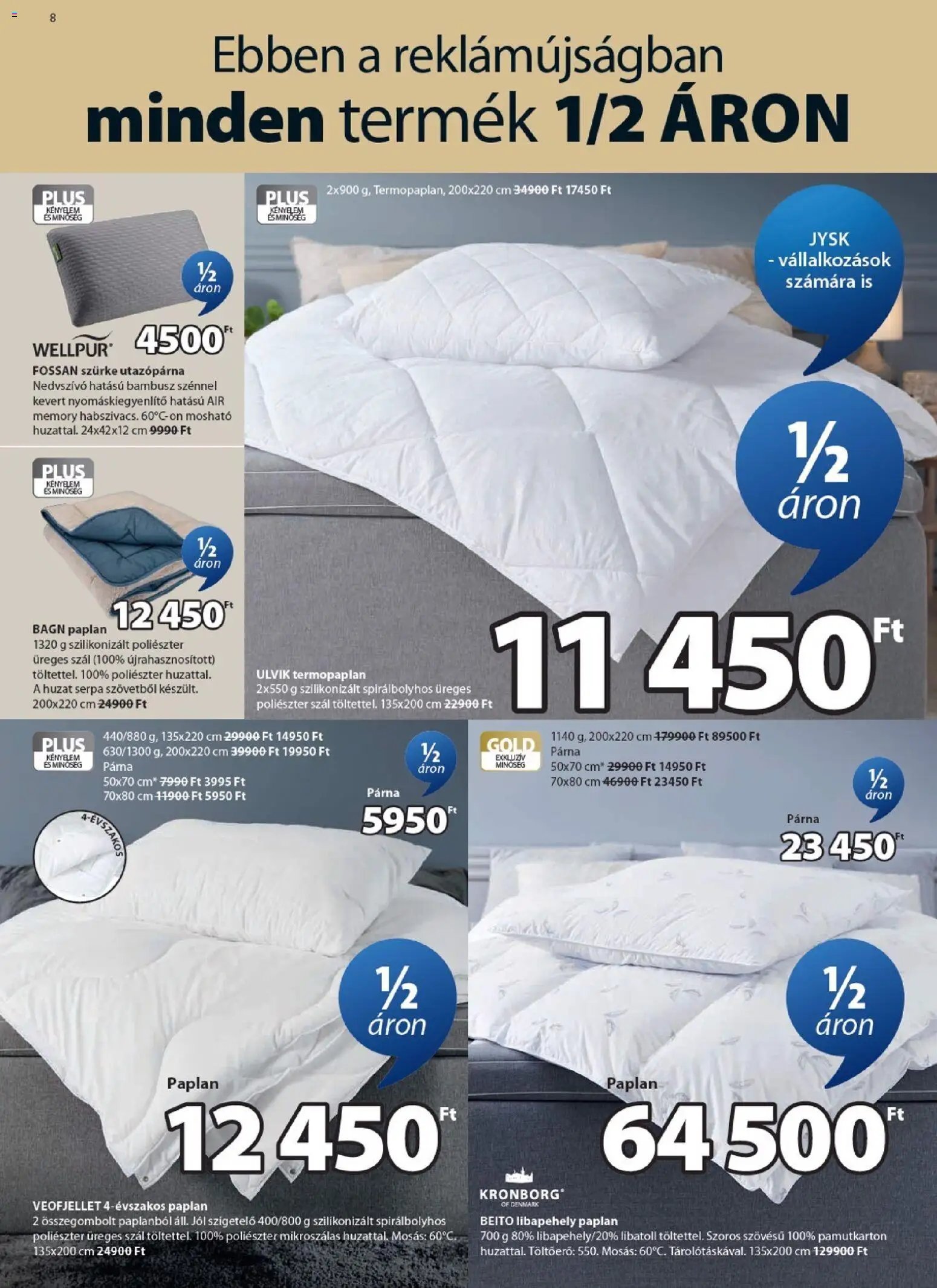 JYSK újság 2026.02.25. Aktuális ajánlatok (2026-02-25 - 2026-03-03)