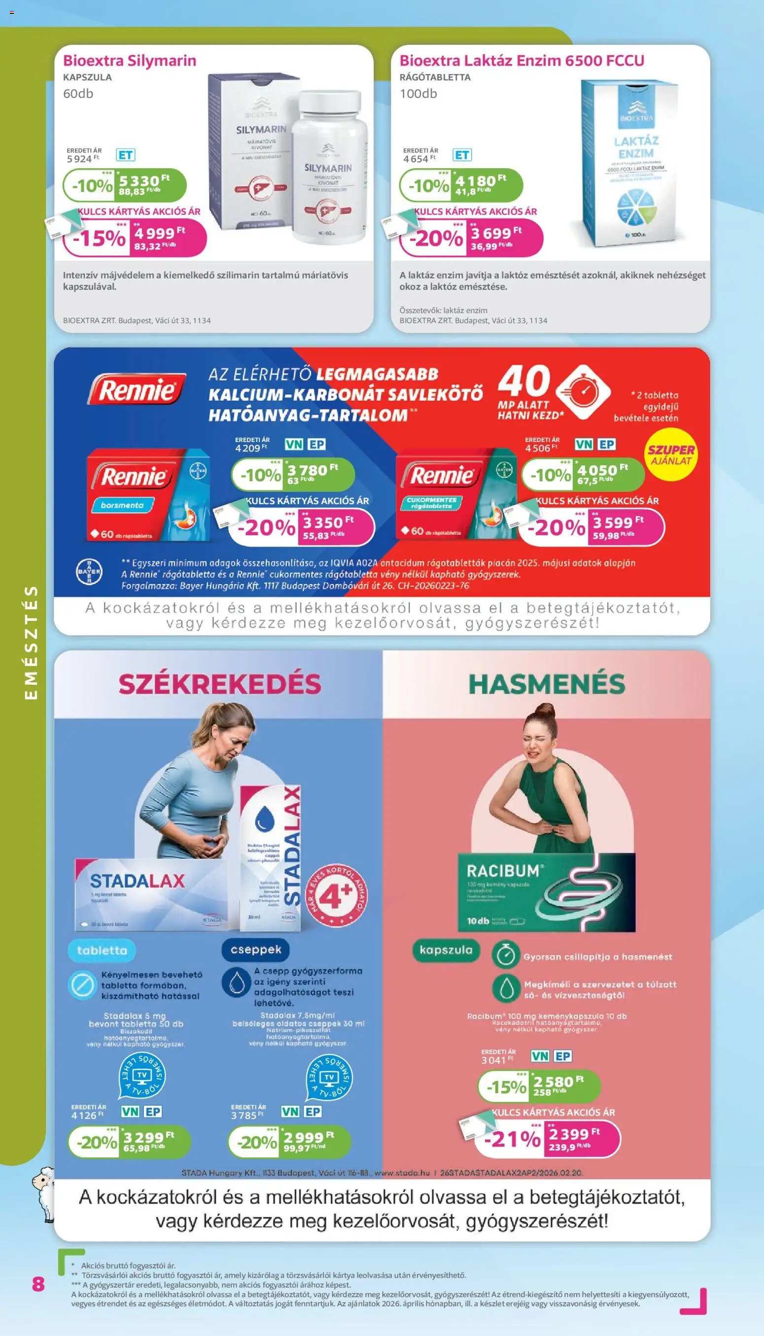 Kulcs Patika újság 2026.04.01. Kulcs Patika akciós újság (2026-04-01 - 2026-04-30)