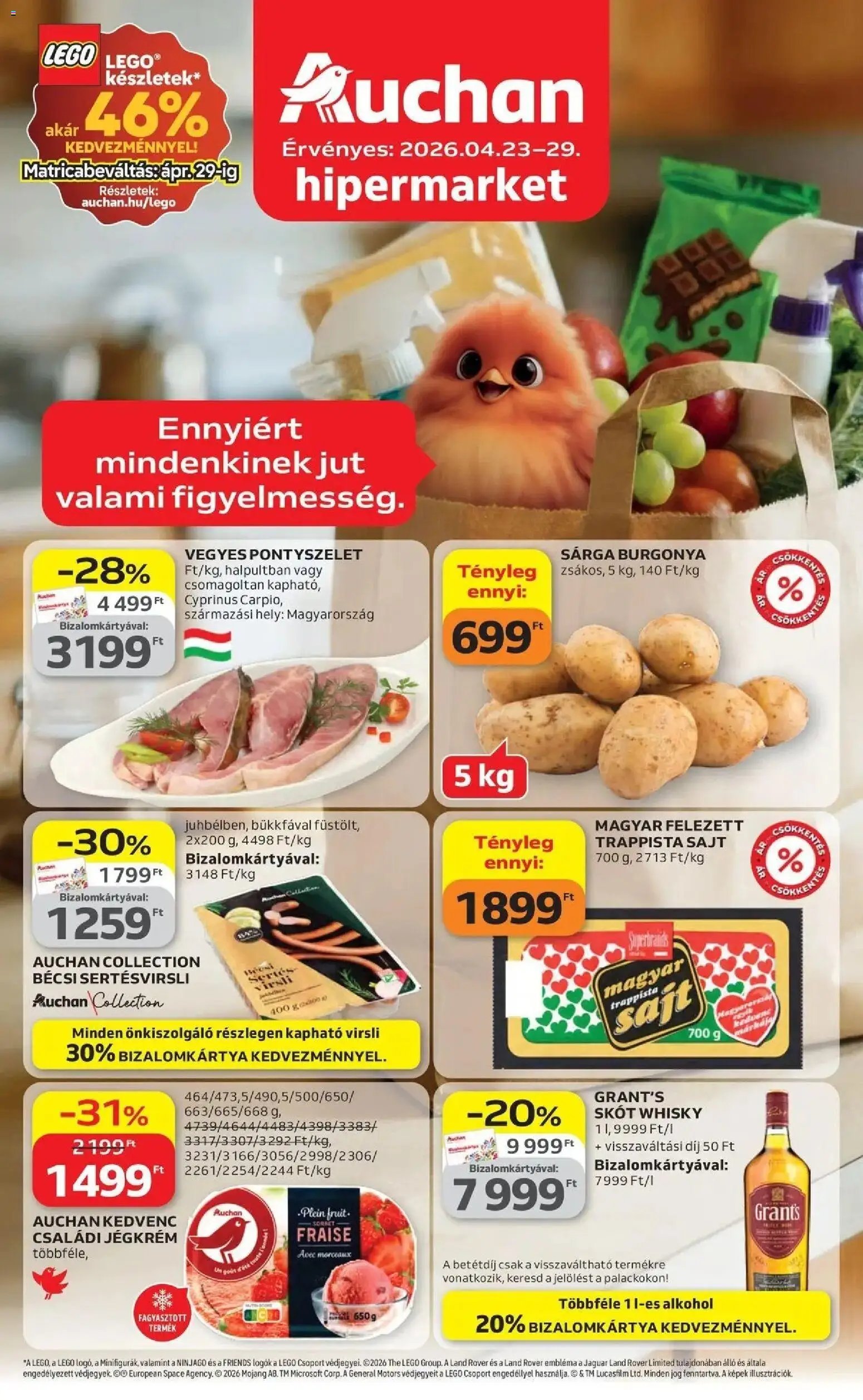 Auchan újság 2026.04.23. Auchan akciós újság Budapest (2026-04-23 - 2026-04-29)