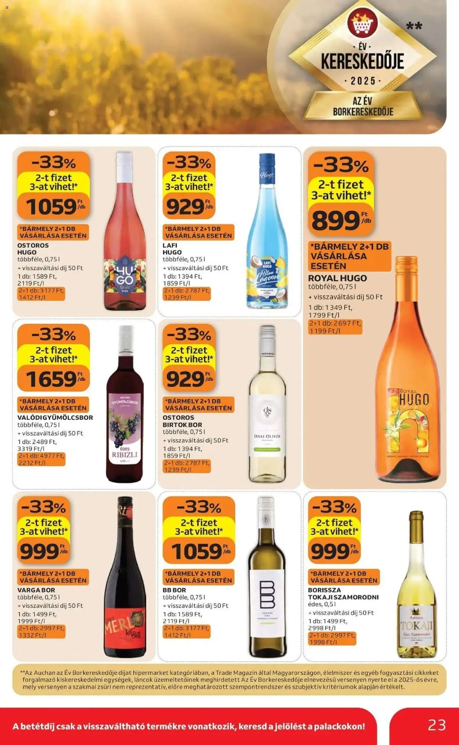 Auchan újság 2026.04.23. Auchan akciós újság Budapest (2026-04-23 - 2026-04-29)