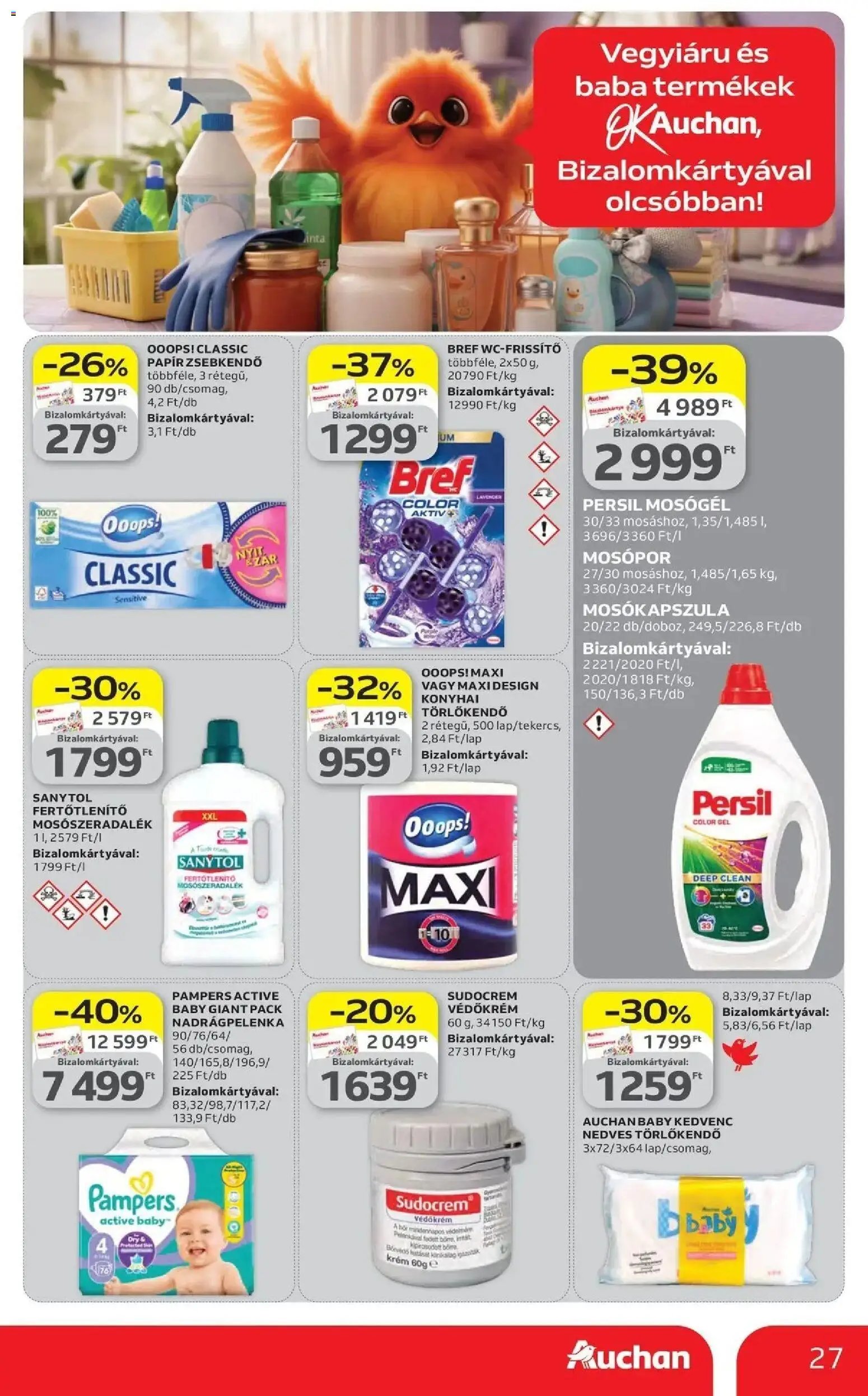 Auchan újság 2026.04.23. Auchan akciós újság Budapest (2026-04-23 - 2026-04-29)