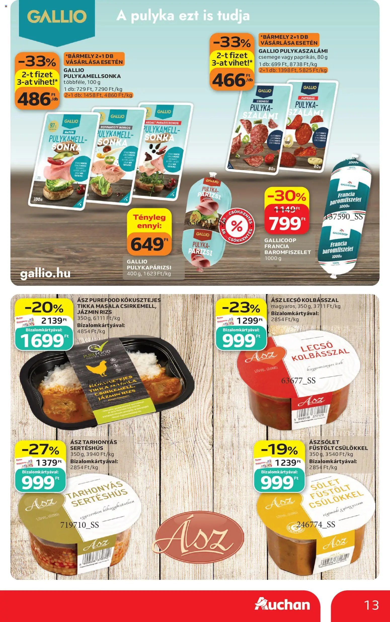 Auchan újság 2026.10.01. Auchan akciós újság