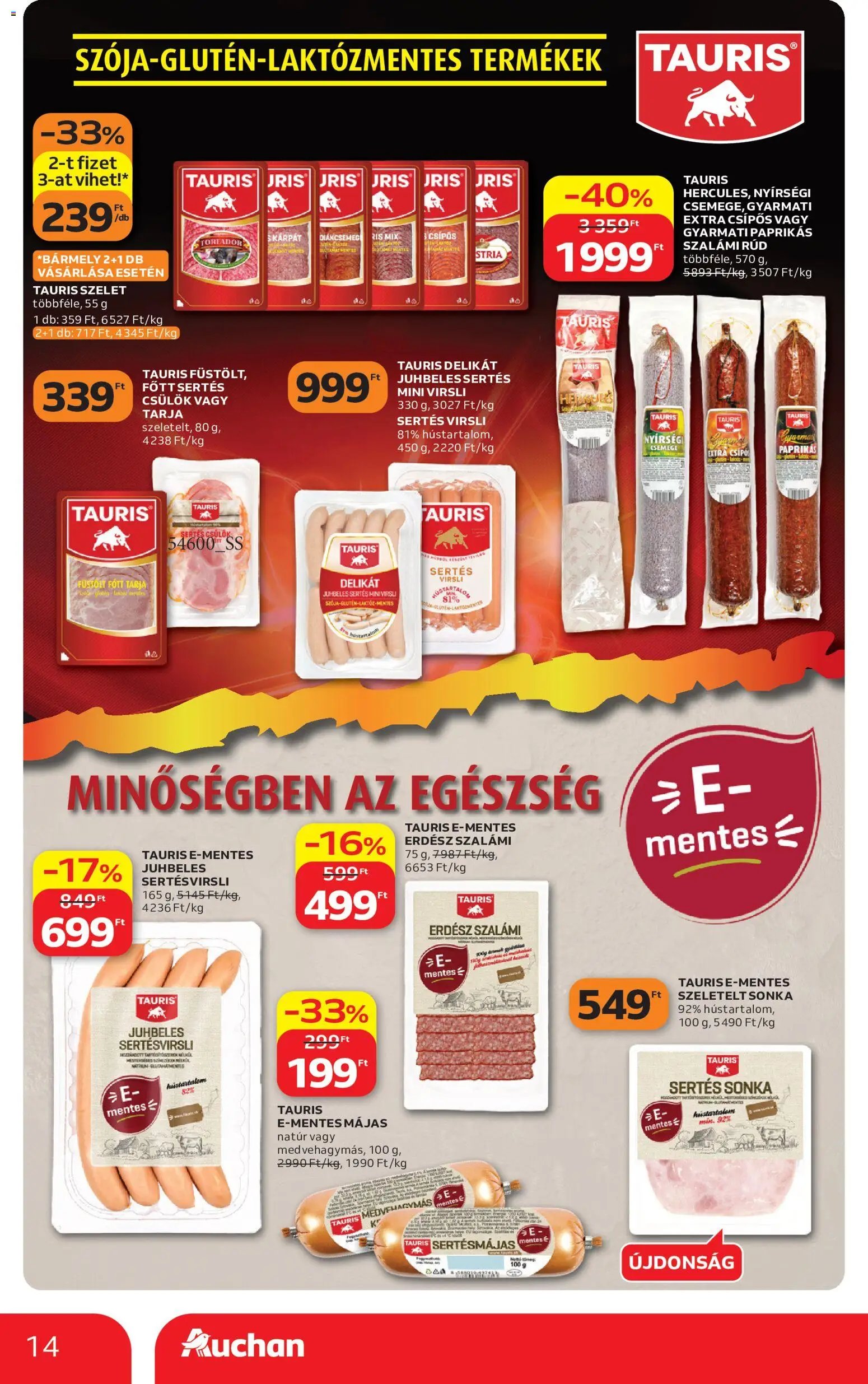 Auchan újság 2026.10.01. Auchan akciós újság