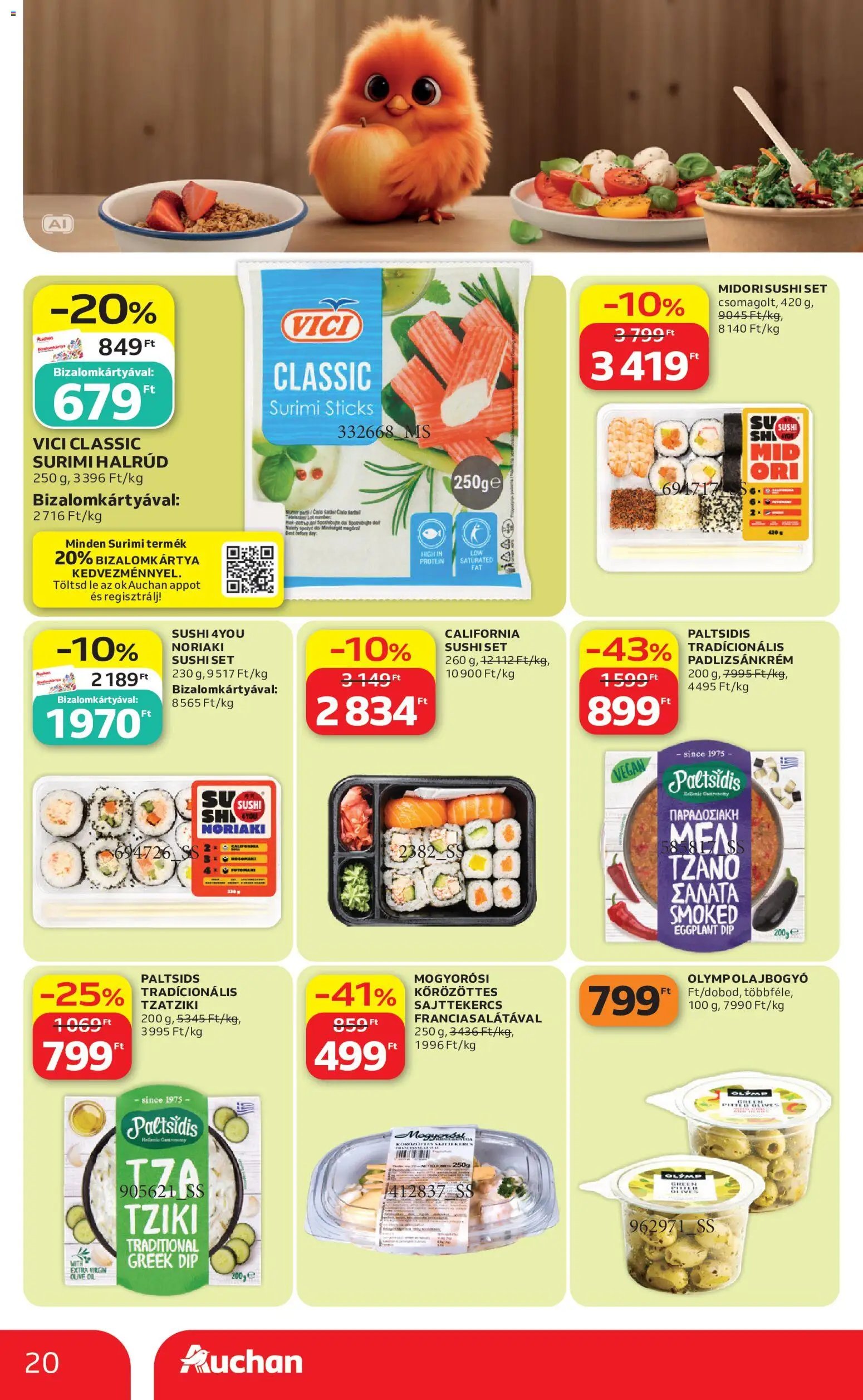 Auchan újság 2026.10.01. Auchan akciós újság