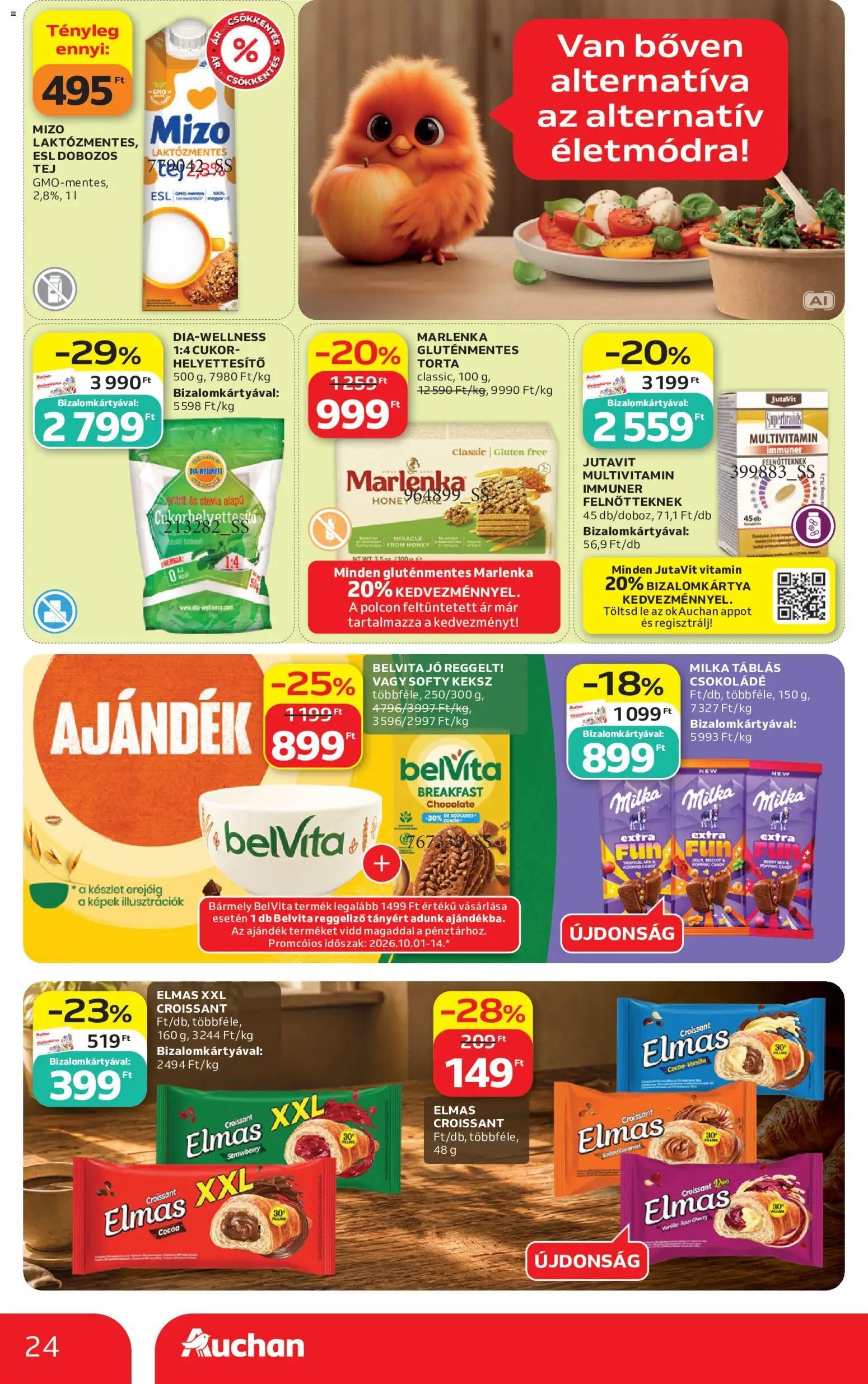Auchan újság 2026.10.01. Auchan akciós újság