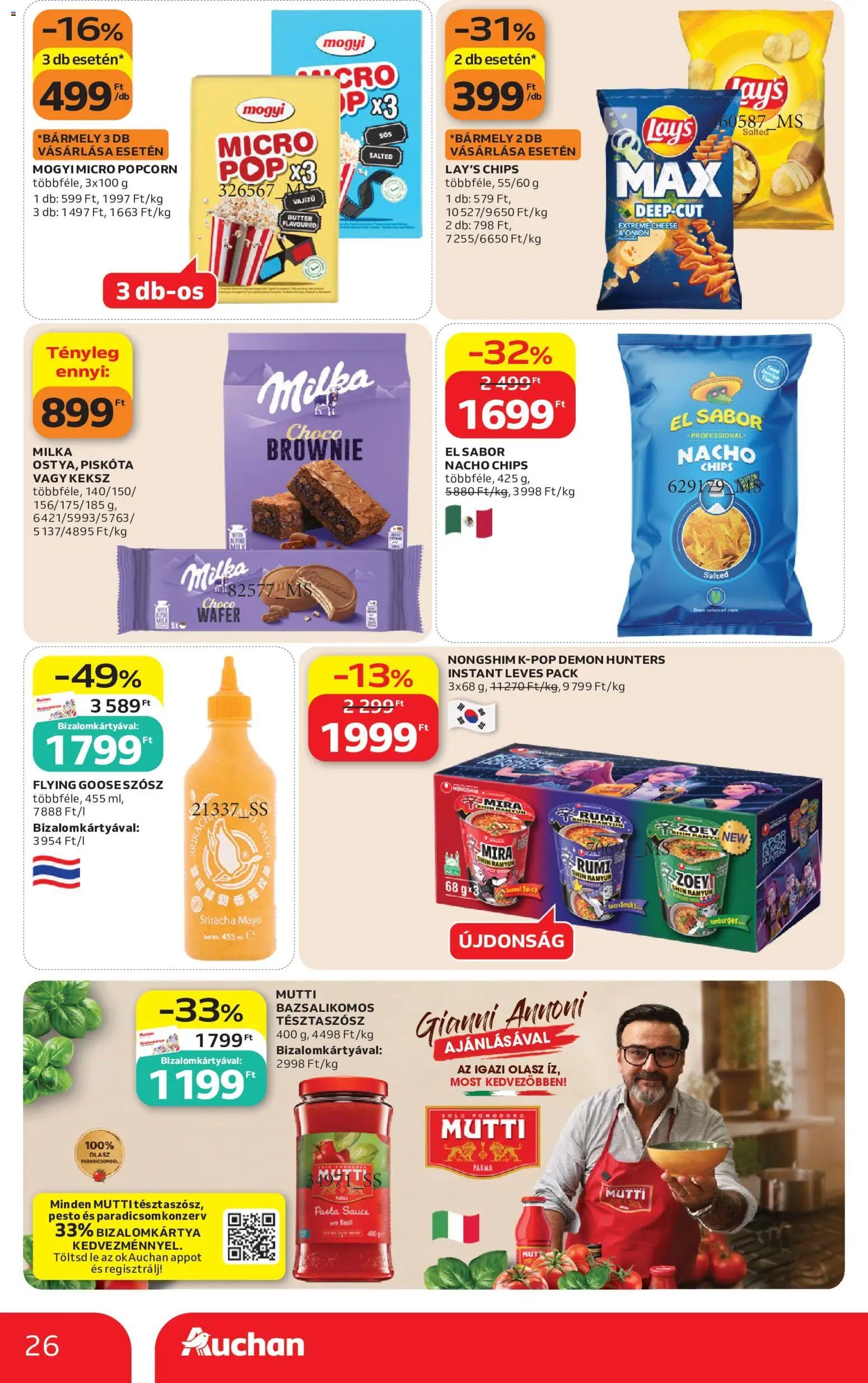 Auchan újság 2026.10.01. Auchan akciós újság
