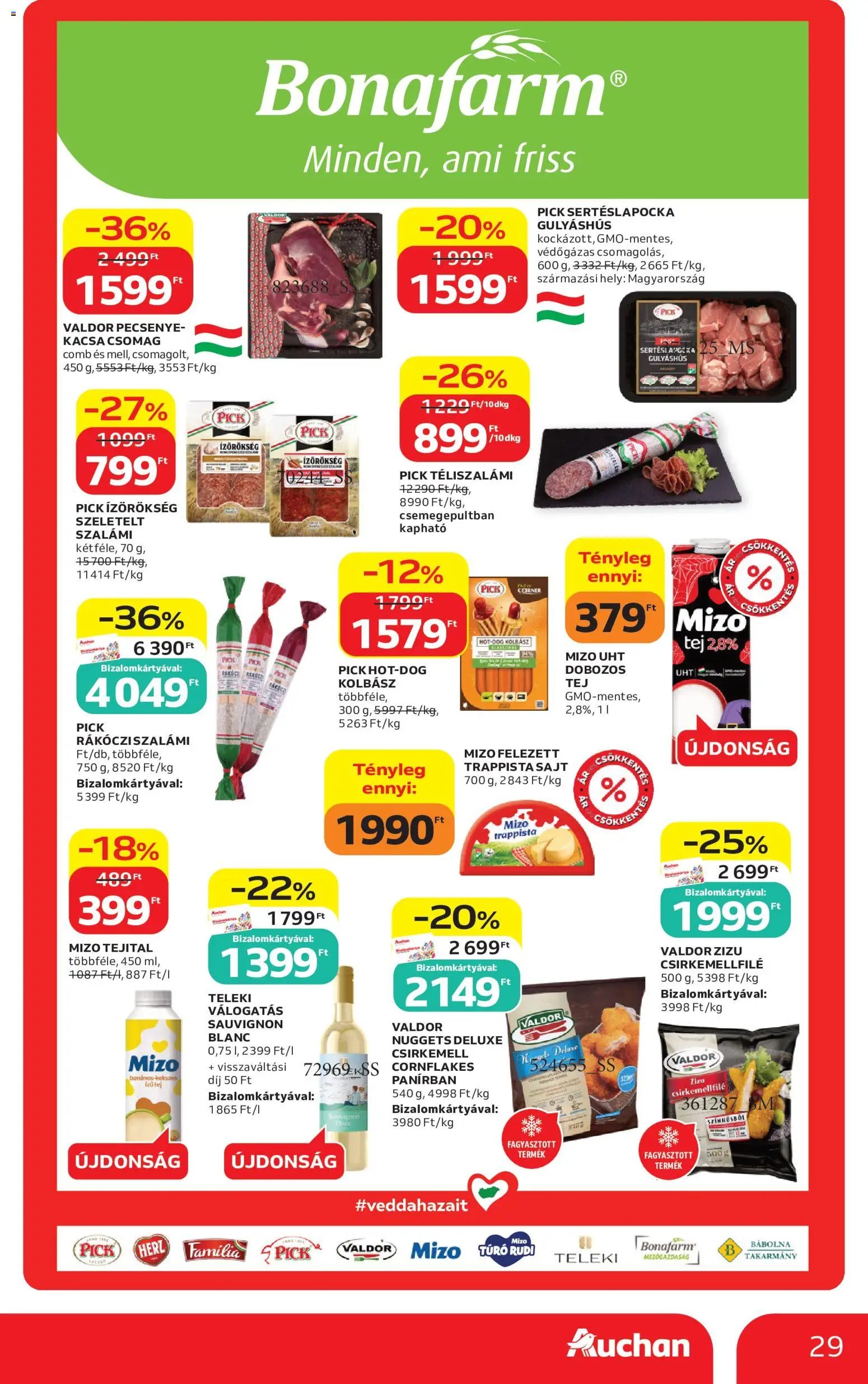 Auchan újság 2026.10.01. Auchan akciós újság