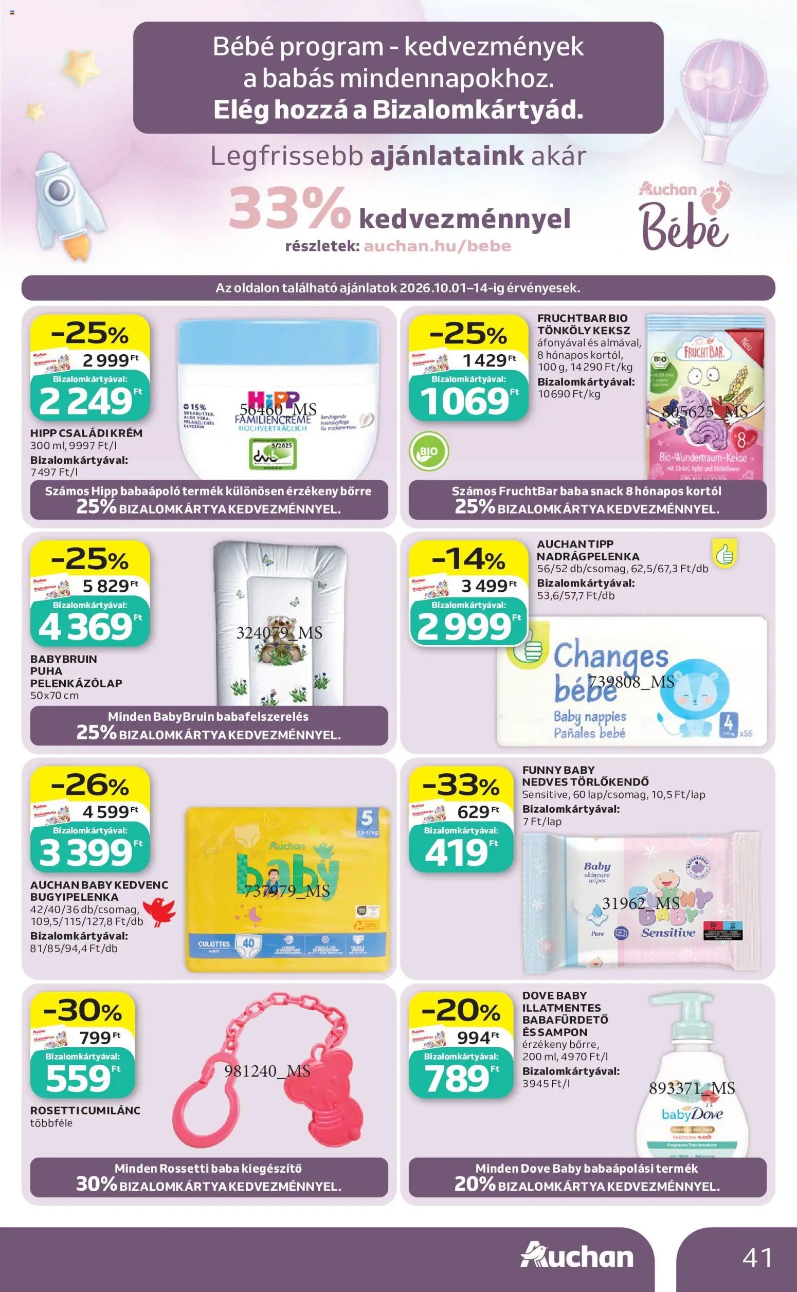 Auchan újság 2026.10.01. Auchan akciós újság