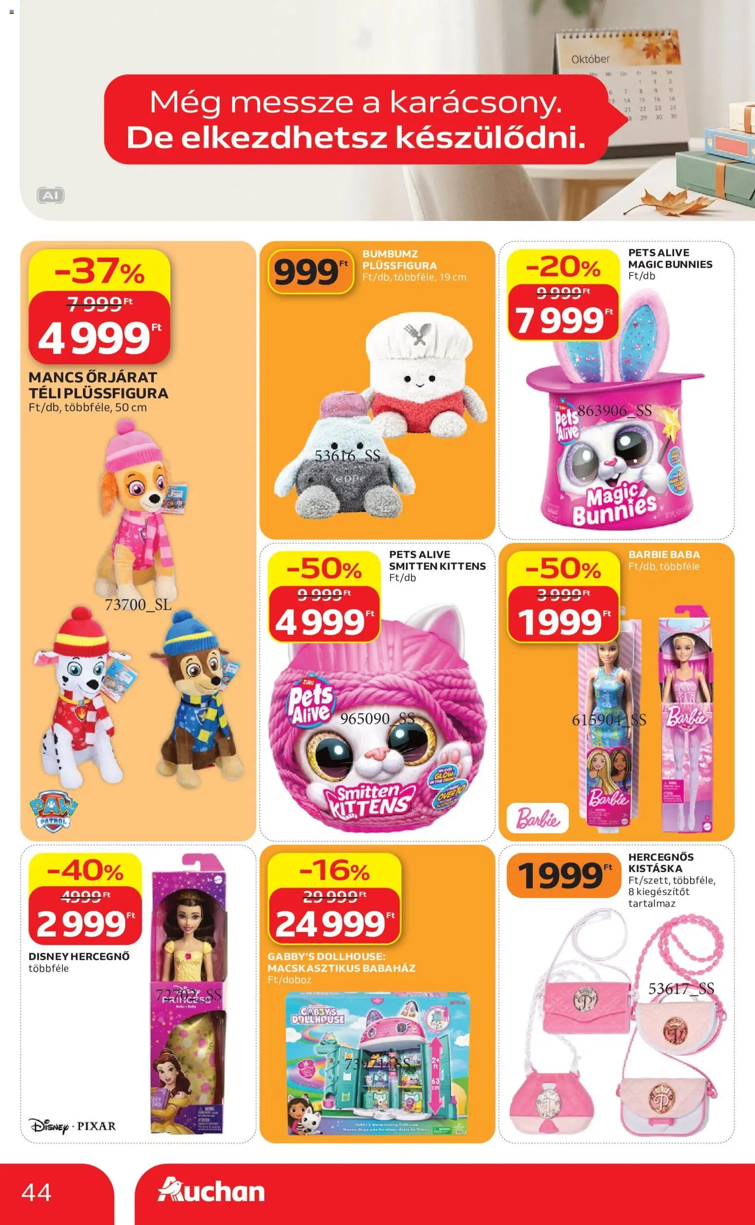 Auchan újság 2026.10.01. Auchan akciós újság