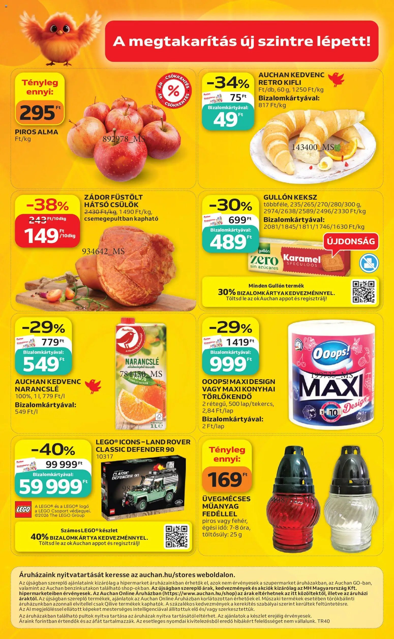 Auchan újság 2026.10.01. Auchan akciós újság