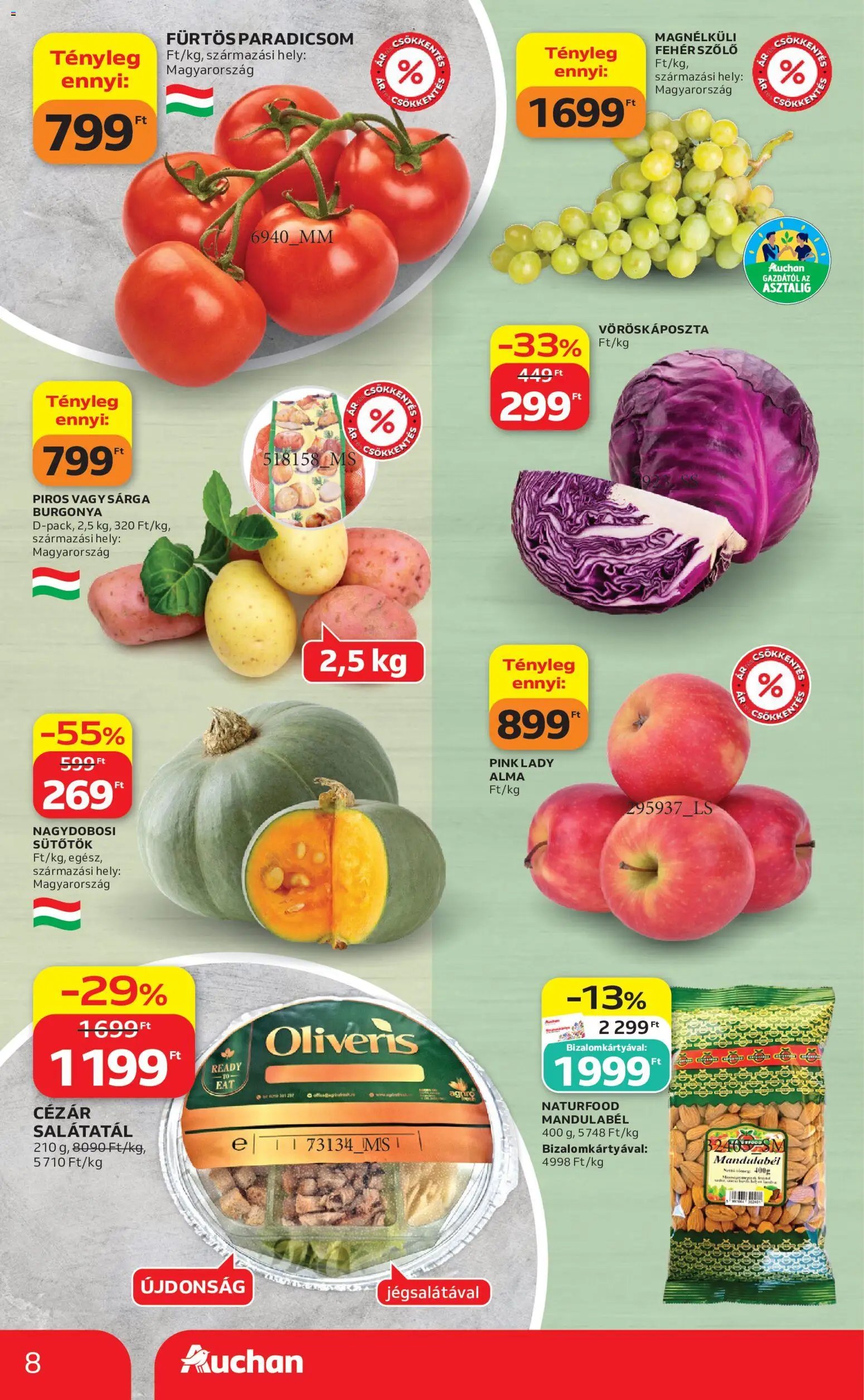 Auchan újság 2026.10.01. Auchan akciós újság