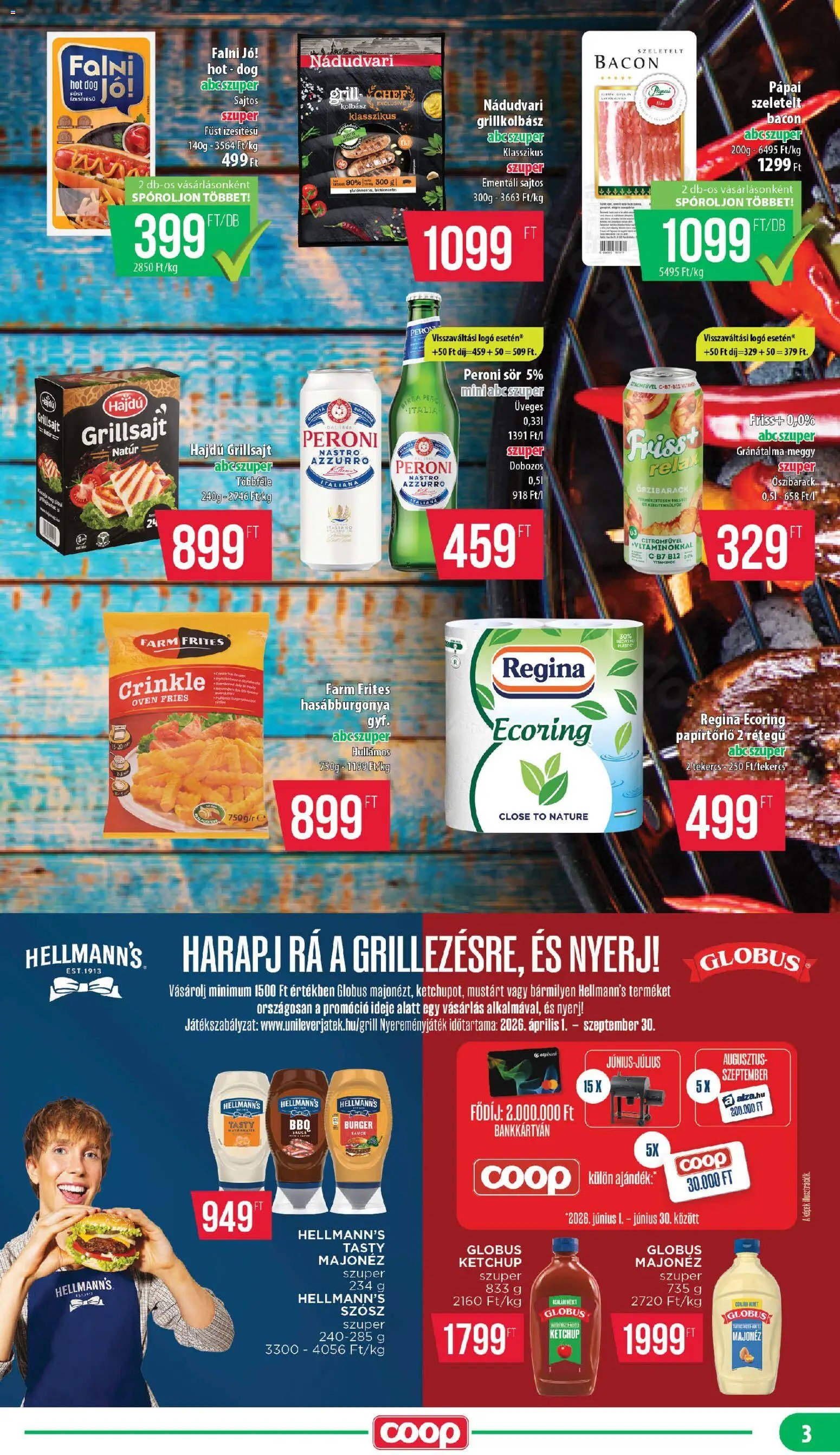 COOP újság 2026.06.25. COOP - Mini & Abc & Szuper / Mecsek